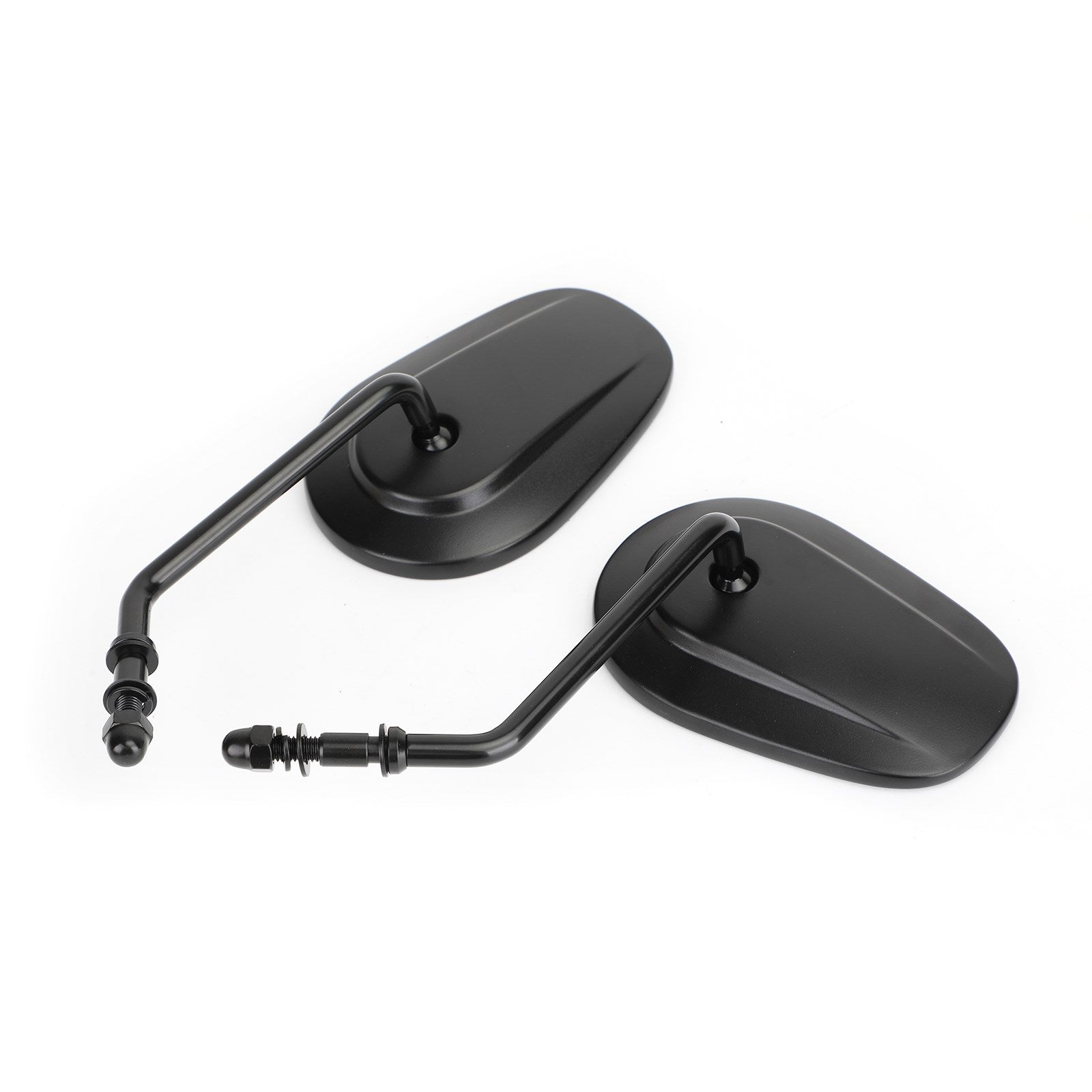 Paire de Rétroviseurs Chromé Harley - Compatible Road King/Softail/XL1200 (Style Custom)