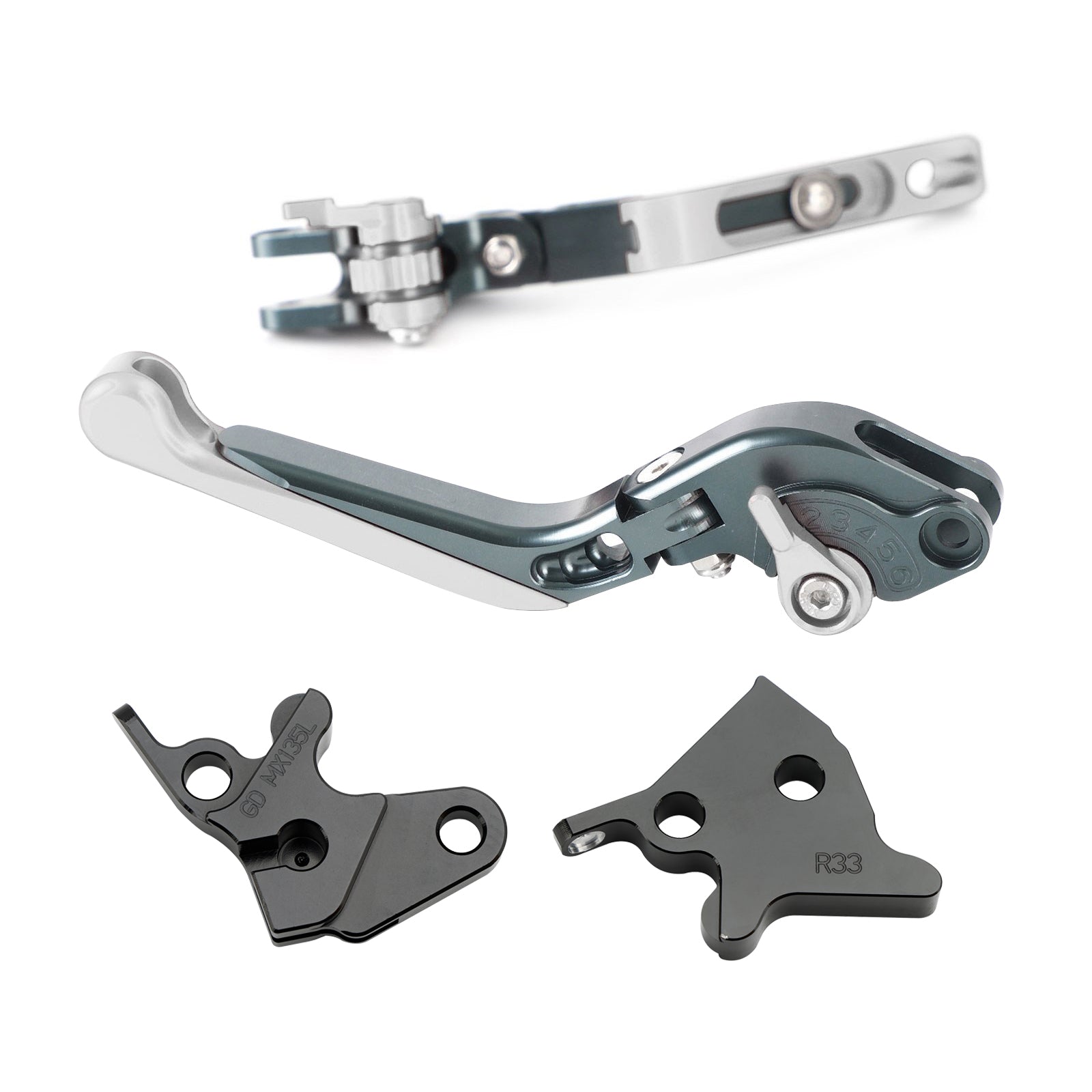 Leva del freno frizione regolabile per Yamaha YBR125 2005-2014