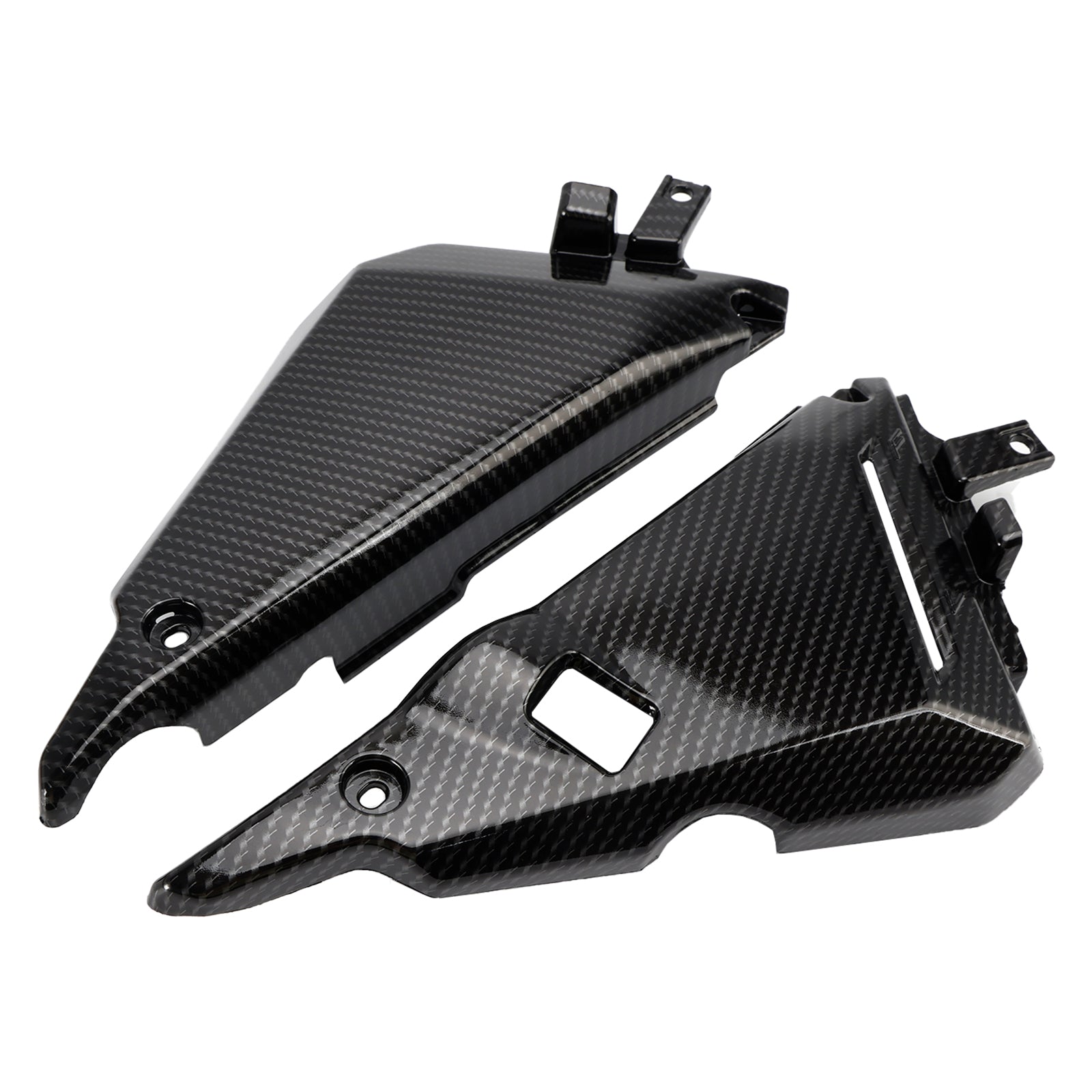 Carenatura del pannello di copertura del telaio laterale in carbonio per Kawasaki Z650 Ninja 650 2017-2020