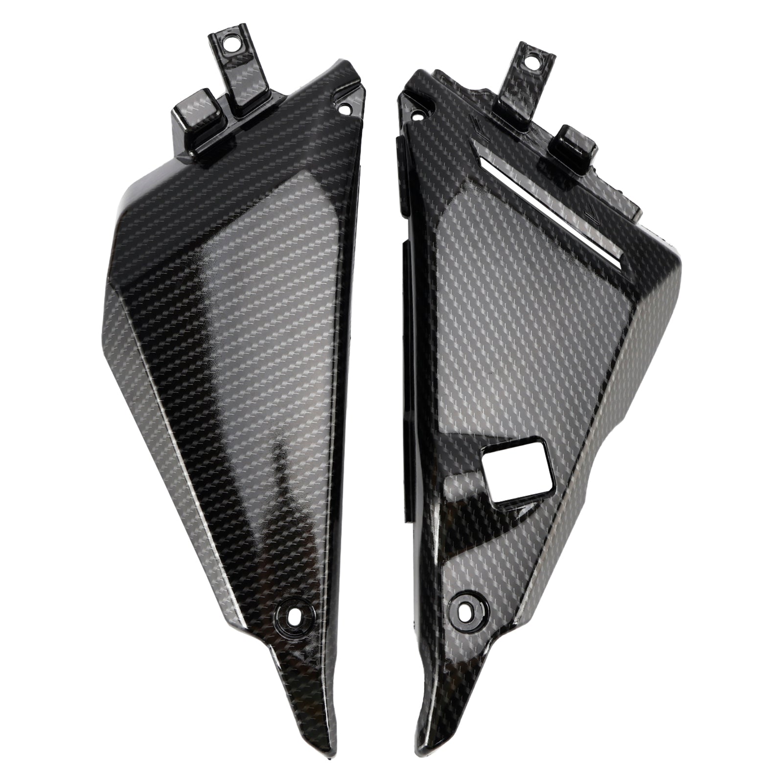 Carenatura del pannello di copertura del telaio laterale in carbonio per Kawasaki Z650 Ninja 650 2017-2020