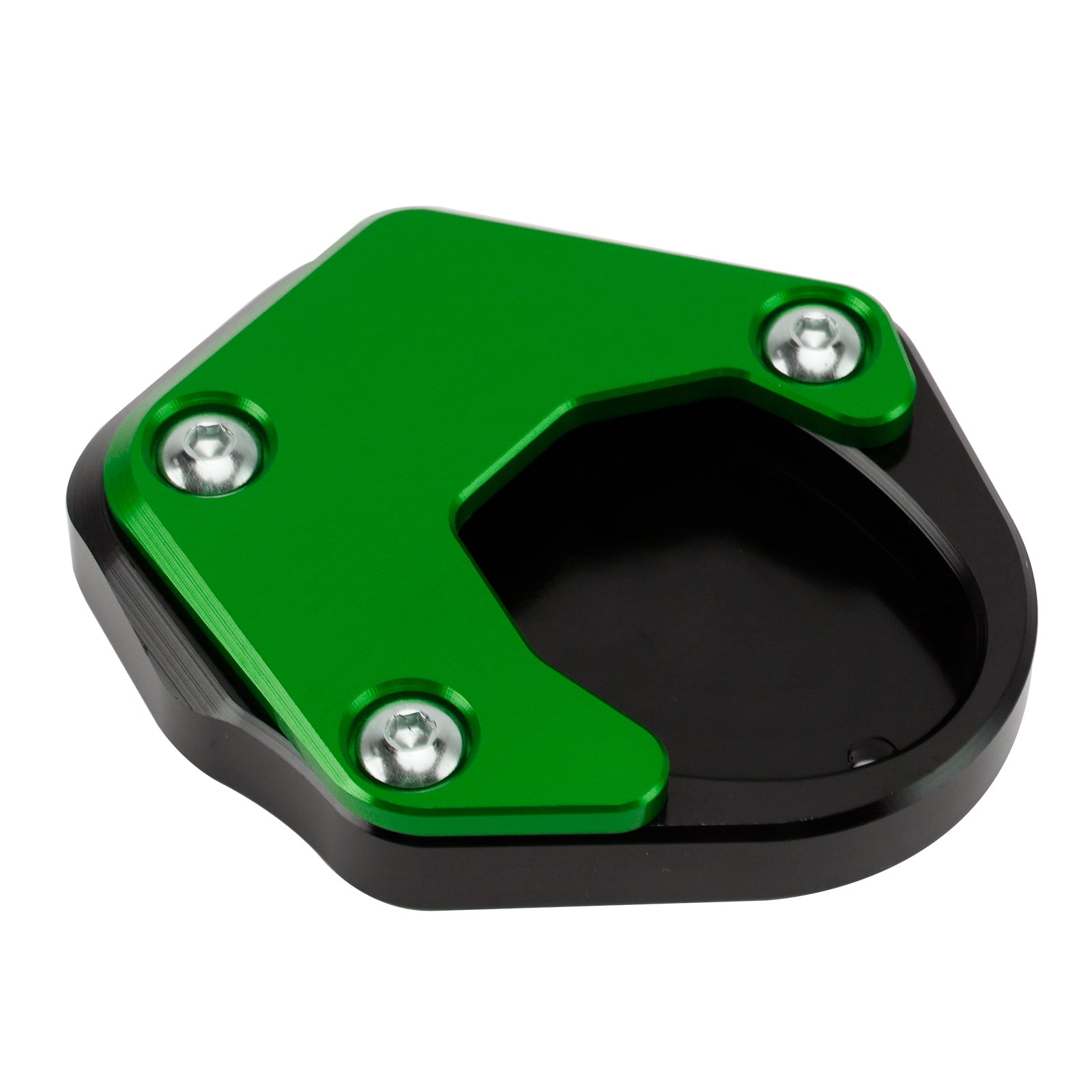 Extension de béquille d'agrandissement de béquille latérale verte adaptée pour Kawasaki Klx2301S/R Klx150 titane