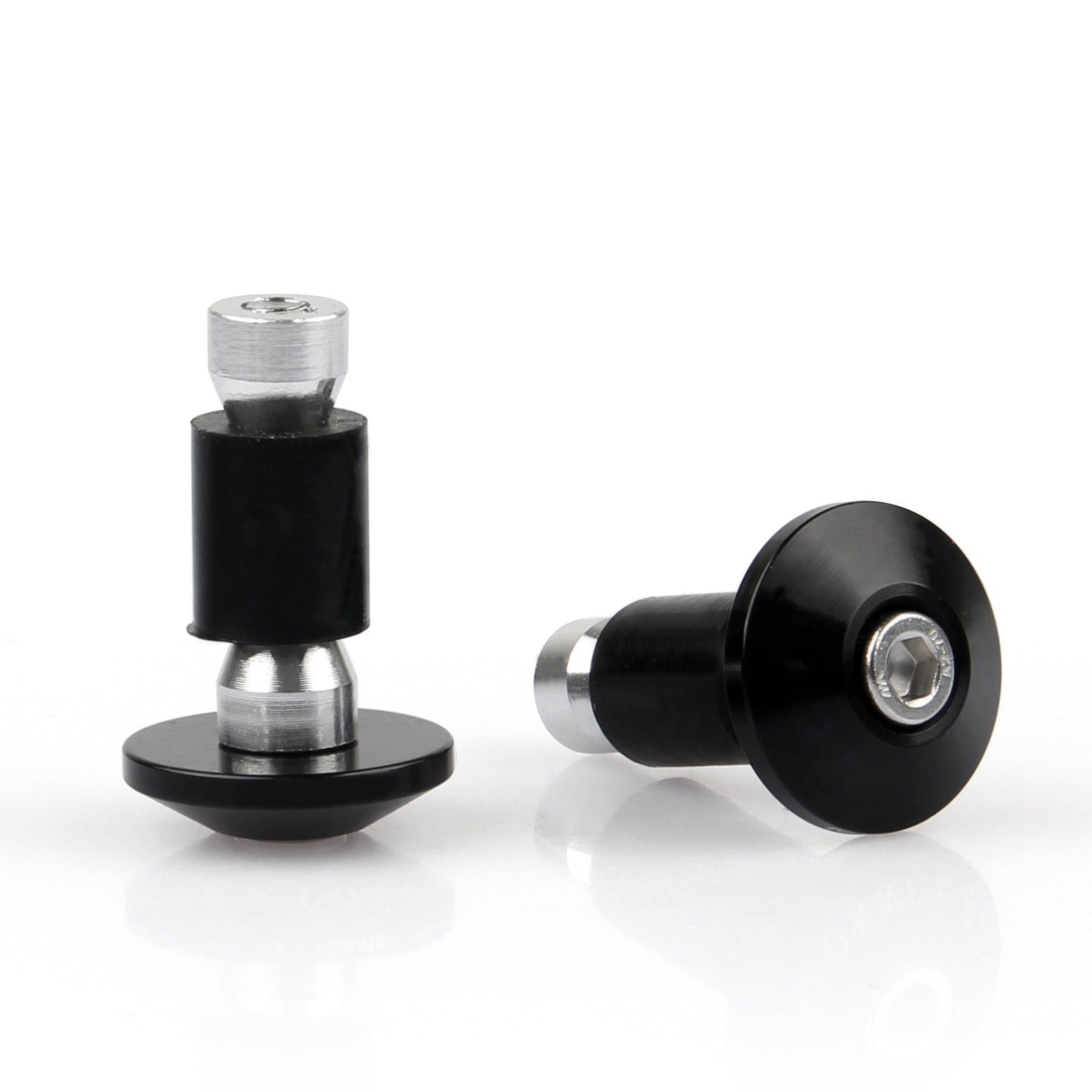 Moto universale da strada 7/8" Manopole manubrio Tappi estremità manubrio generici