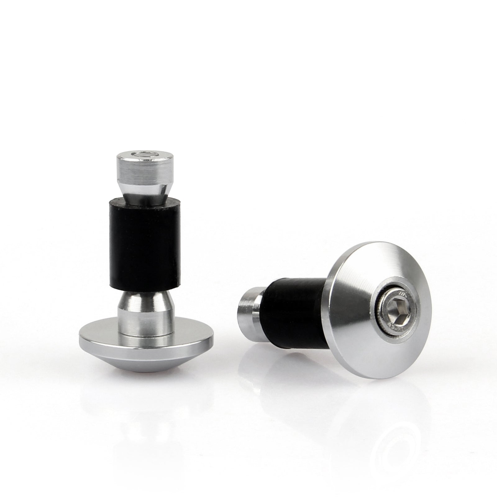 Moto universale da strada 7/8" Manopole manubrio Tappi estremità manubrio generici