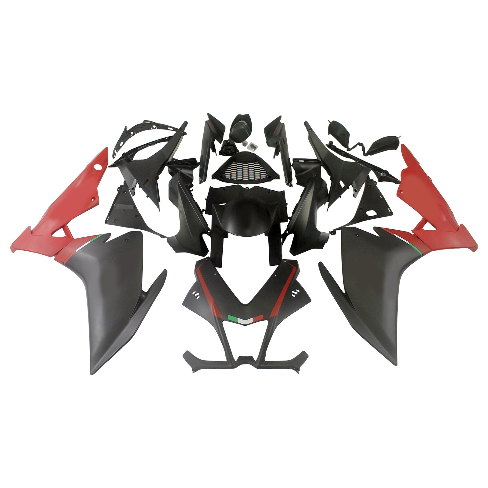 Amotopart Aprilia RSV4 1000 2009-2015 Zestaw owiewek plastikowych ABS