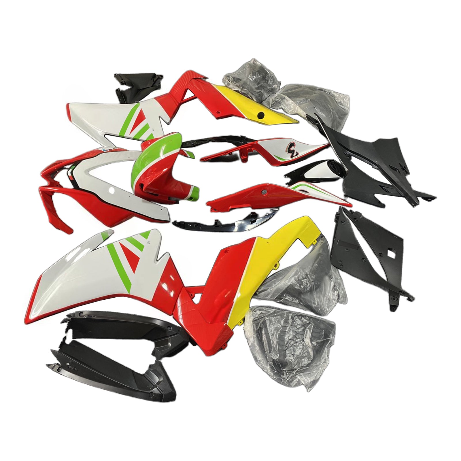 Amotopart Aprilia RSV4 1000 2009-2015 ABS muovinen korirakennesarja