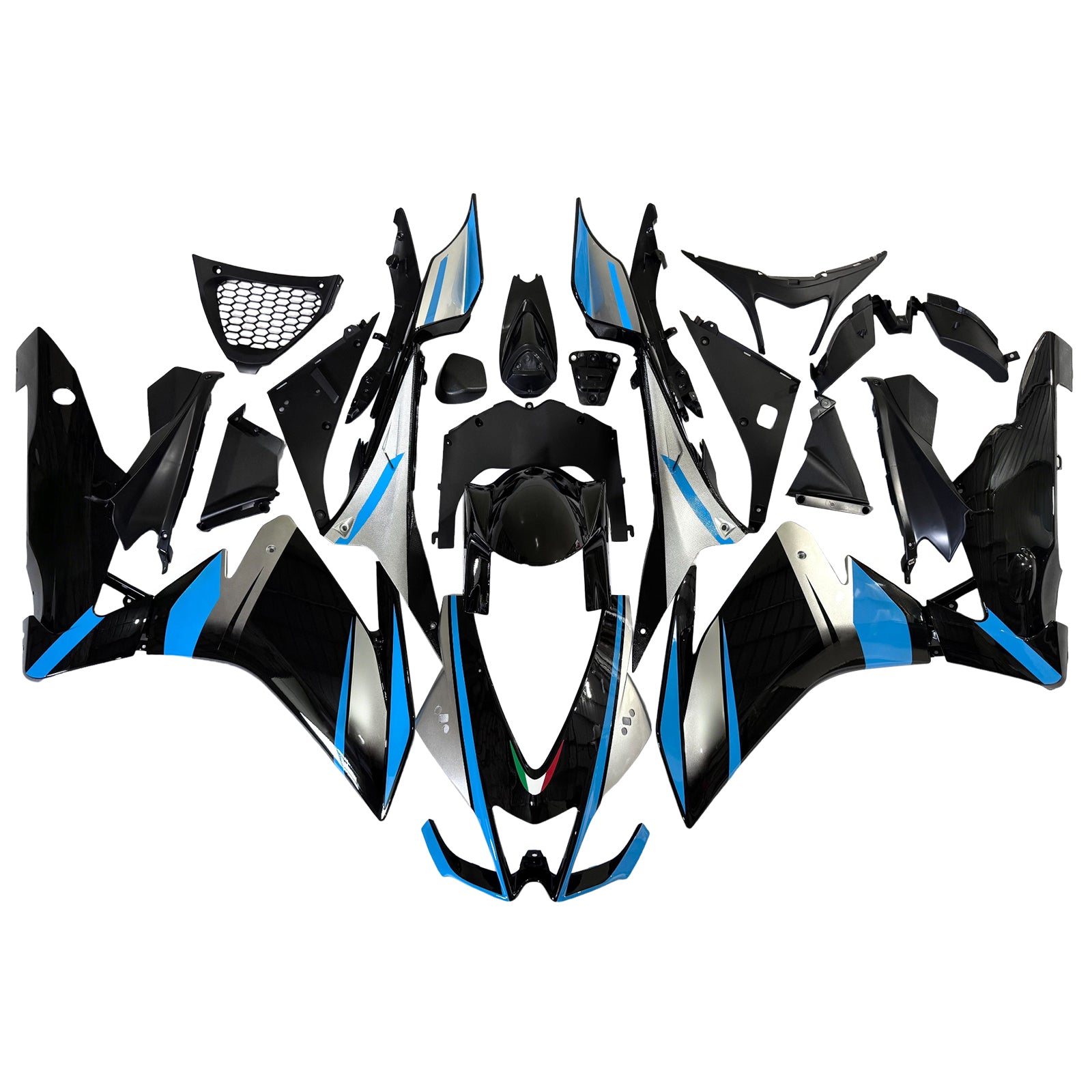 Amotopart Aprilia RSV4 1000 2009-2015 Kit Carrosserie plastični abs