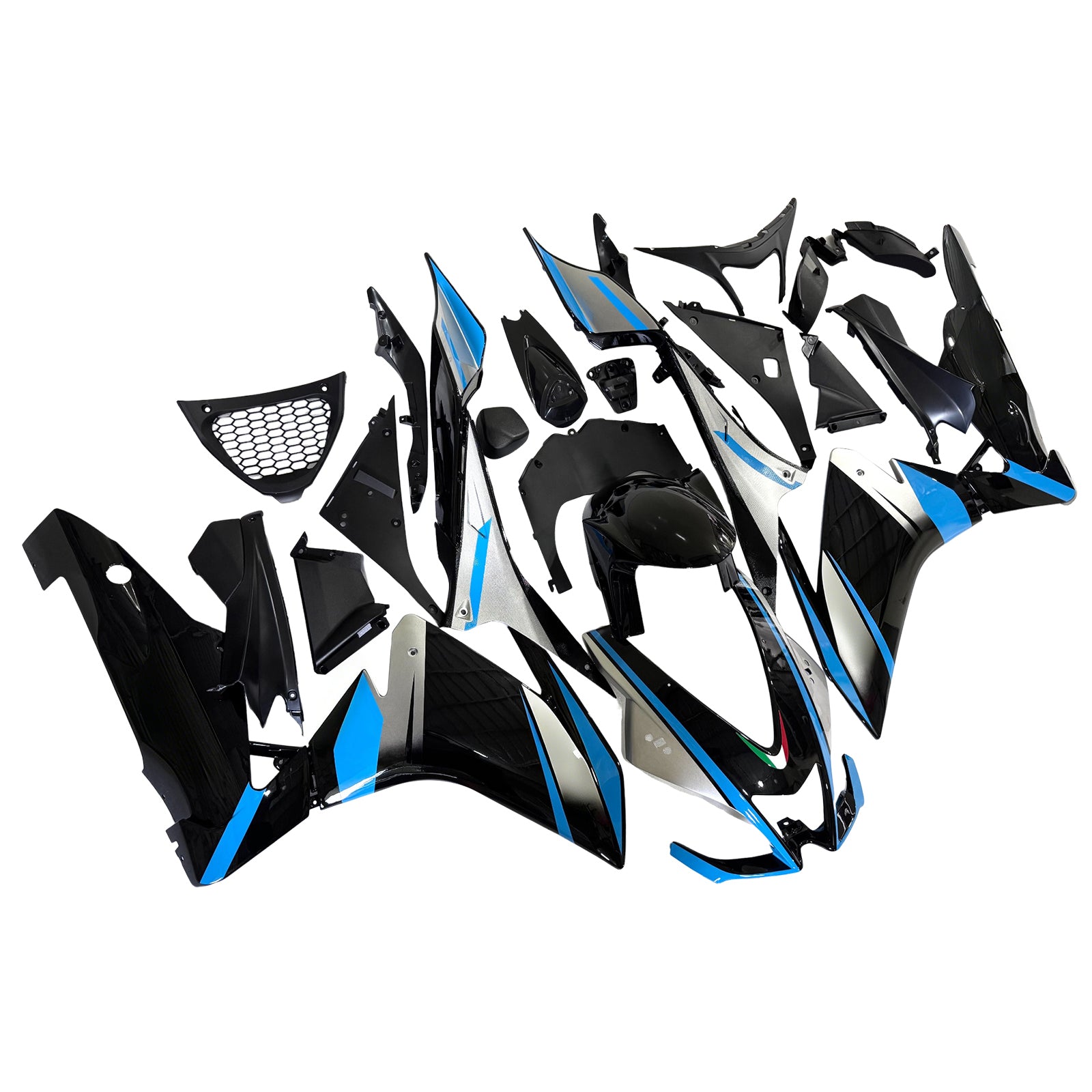 Amotopart Aprilia RSV4 1000 2009-2015 Kit Carrosserie plastični abs