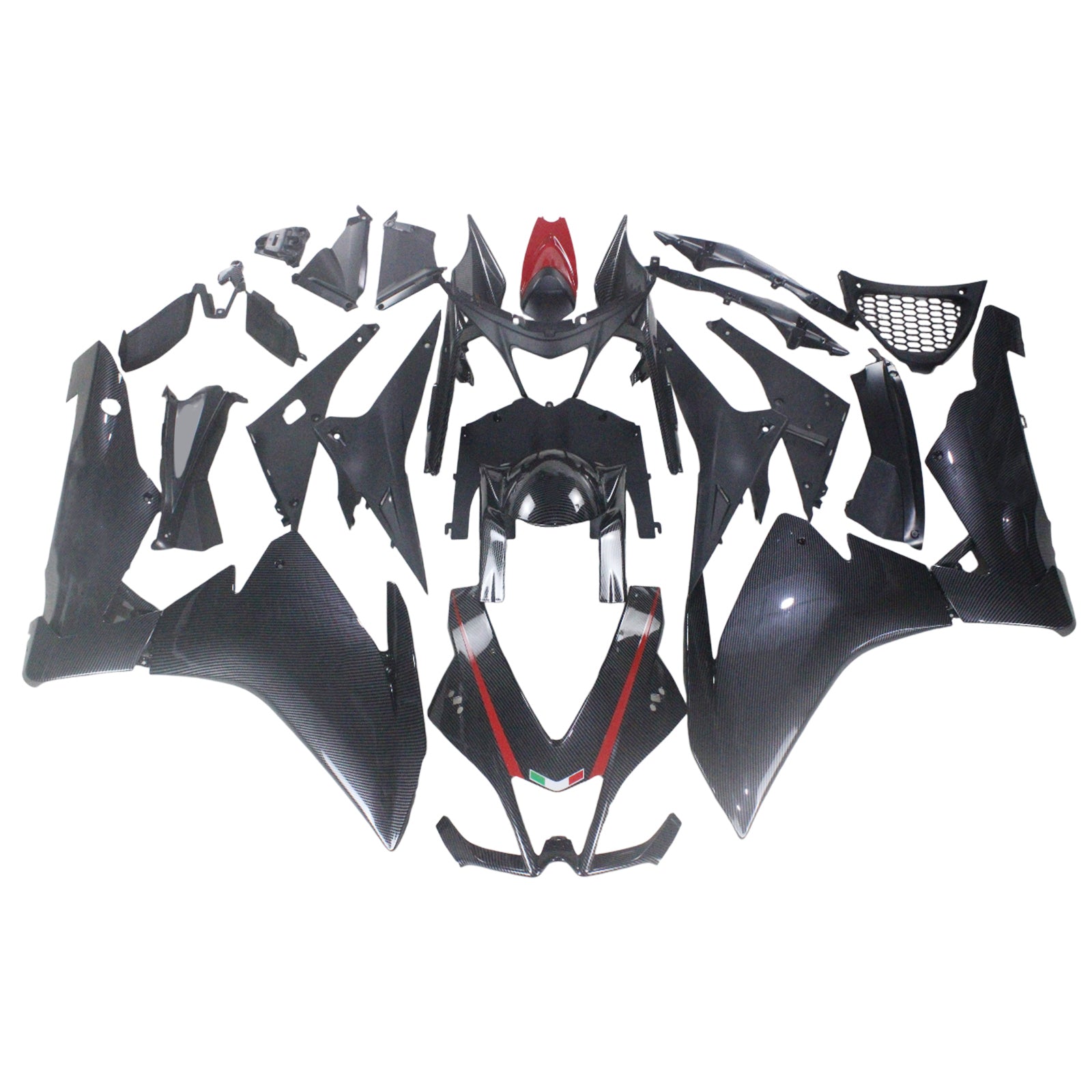 2009-2015 Aprilia RSV4 1000 Kit de carénage d'injection carrosserie plastique ABS