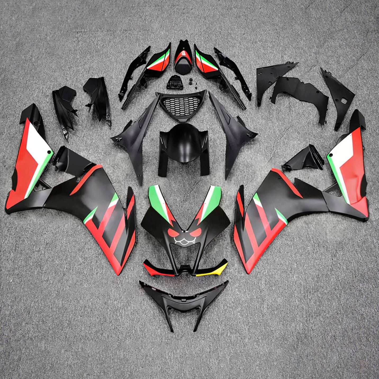 Kit de carénage d'injection Aprilia RSV4 1000 2009-2015 Carrosserie Plastique ABS