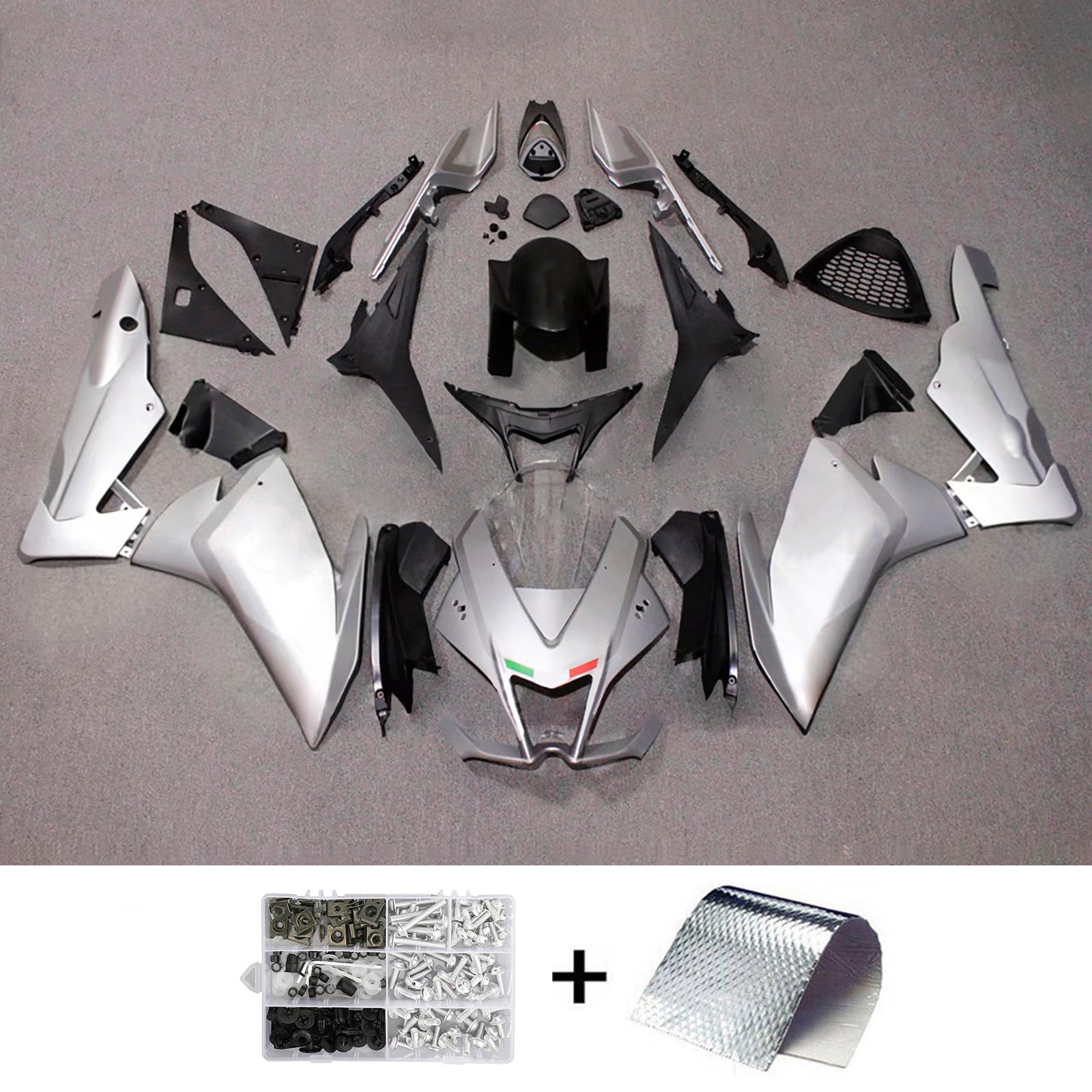 Kit de carénage d'injection Bodywork Abs en plastique ajusté pour Aprilia RSV4 1000 2009-2015