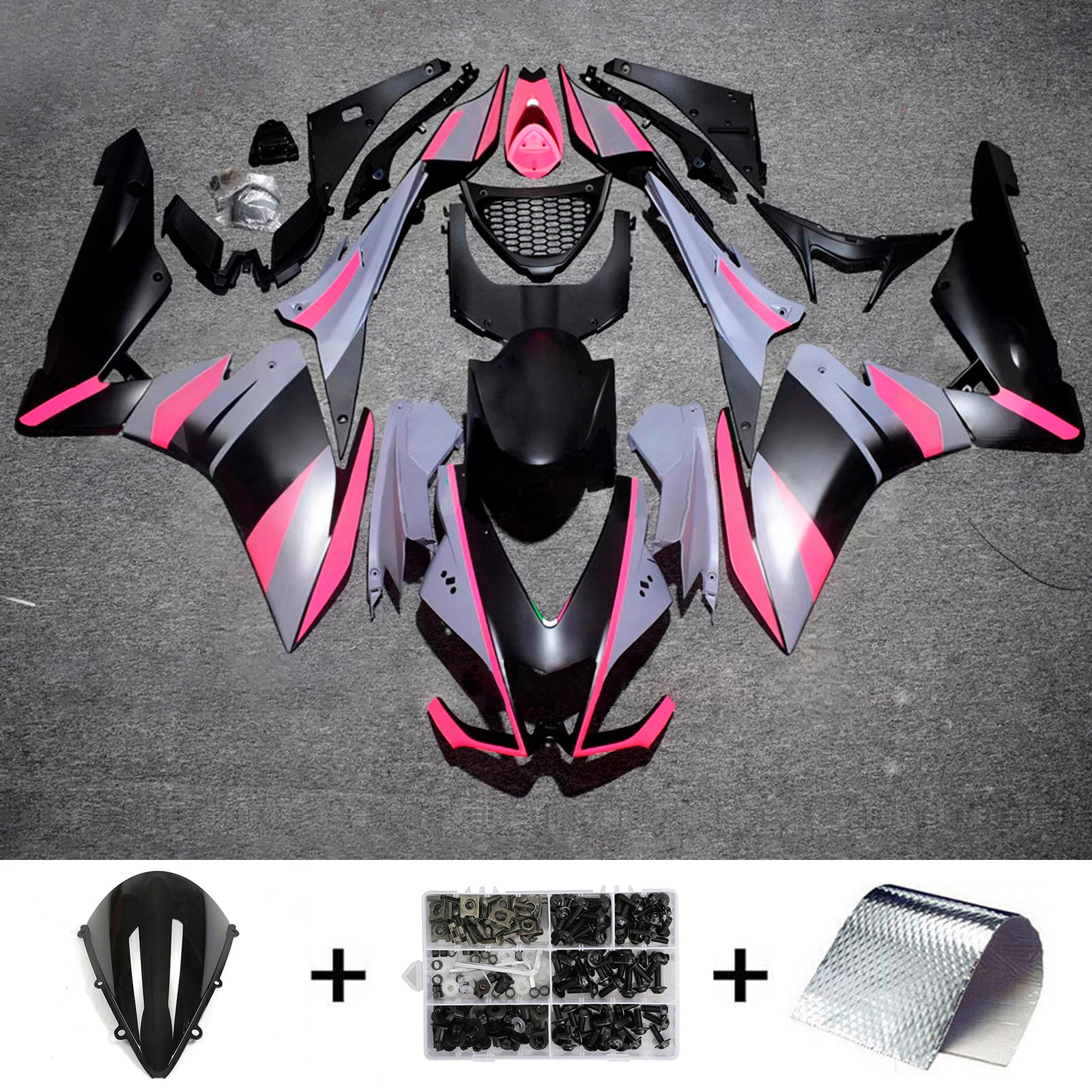 Kit de carénage d'injection Aprilia RSV4 1000 2009-2015 Carrosserie Plastique ABS