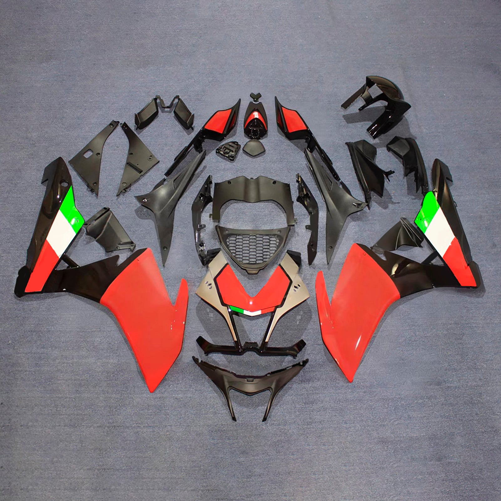 Kit de carénage d'injection Aprilia RSV4 1000 2009-2015 Carrosserie Plastique ABS