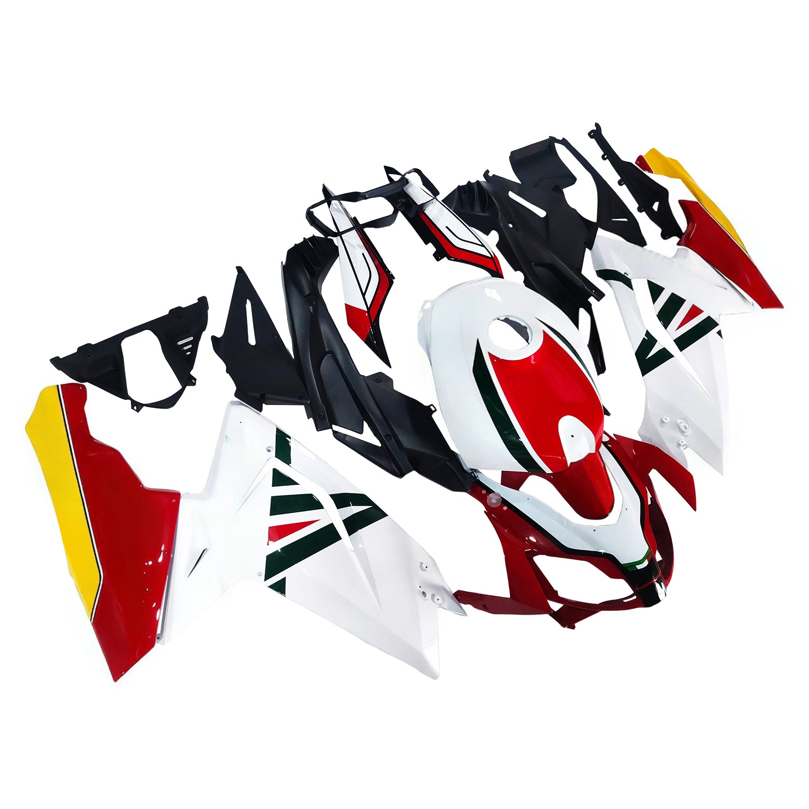 Zestaw owiewki wtrysku, ABS tworzywa sztuczna dla Aprillia RS125 2006-2011