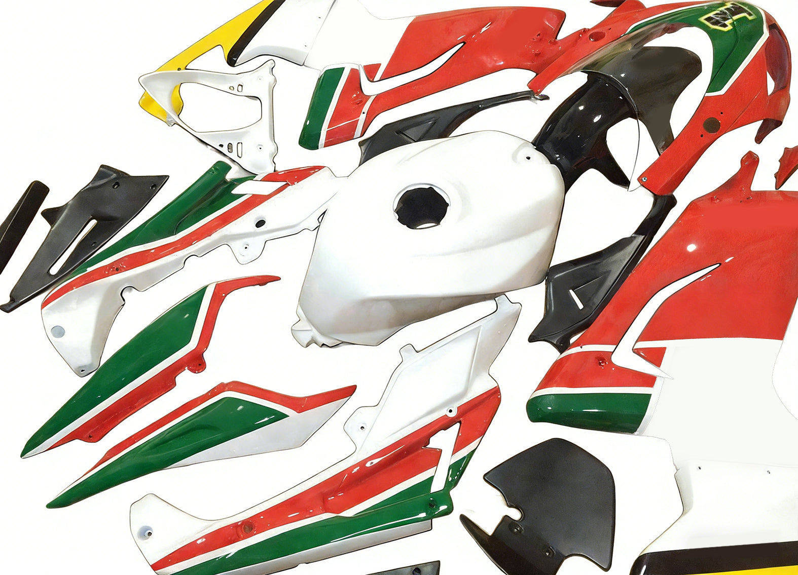 Kit de carenado de inyección Bodywork ABS de plástico adecuado para Aprilia rs125 2006-2011