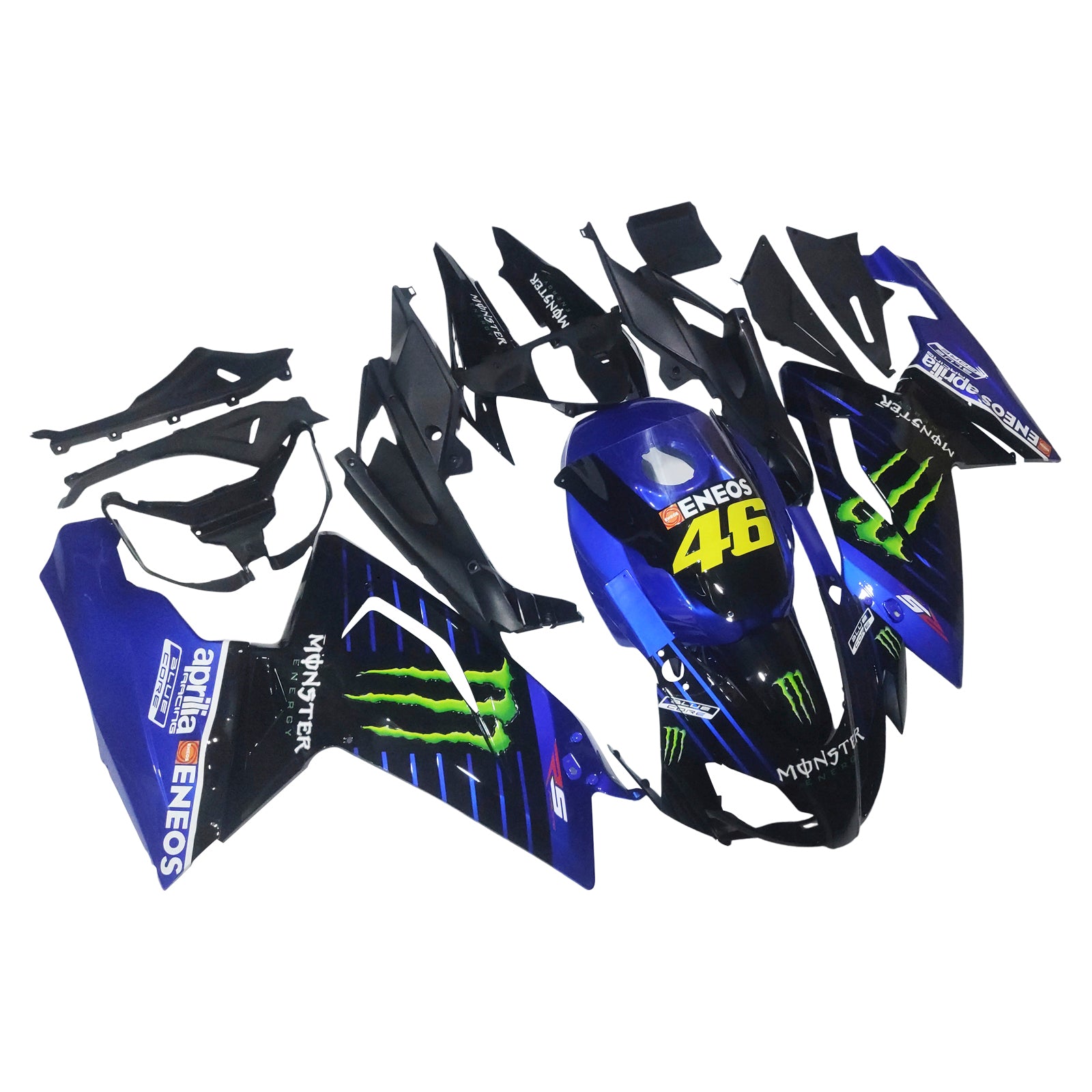 Amotopart Aprilia RS125 2006-2011 Kit de plástico Bodest