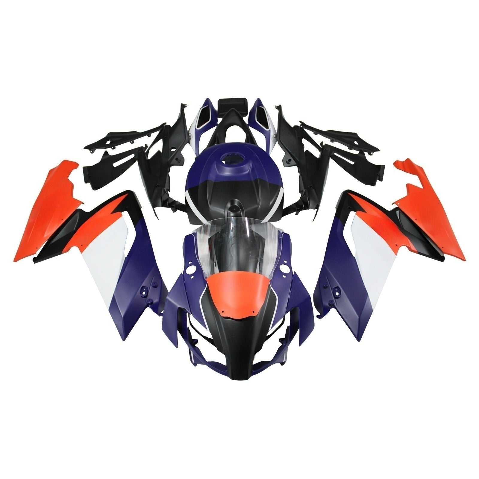 Amotopart Aprilia RS4 125 50 2012-2016 Kit Carrosserie