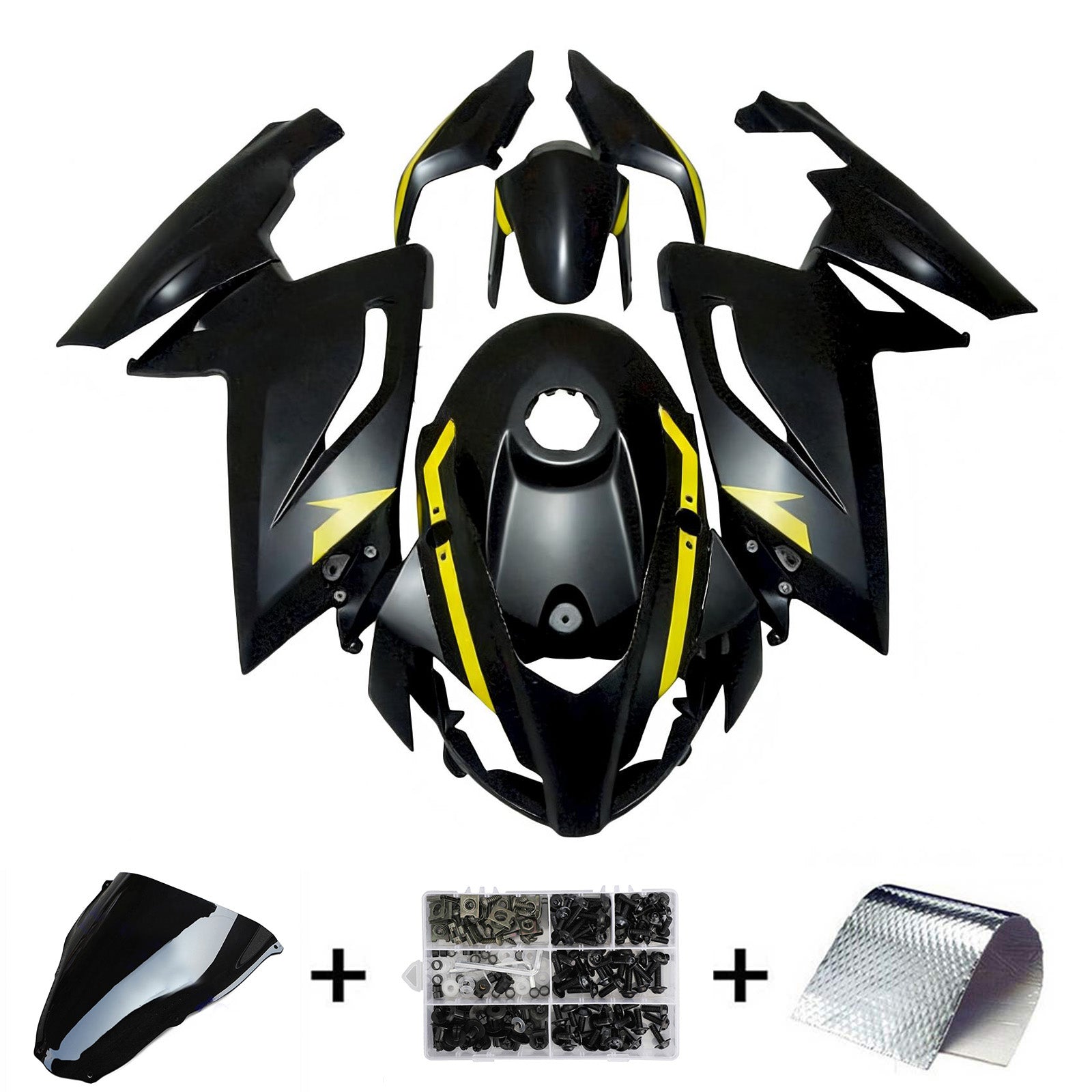 Amotopart Aprilia RS125 2006-2011 Zestaw owiewek nadwozia z tworzywa ABS