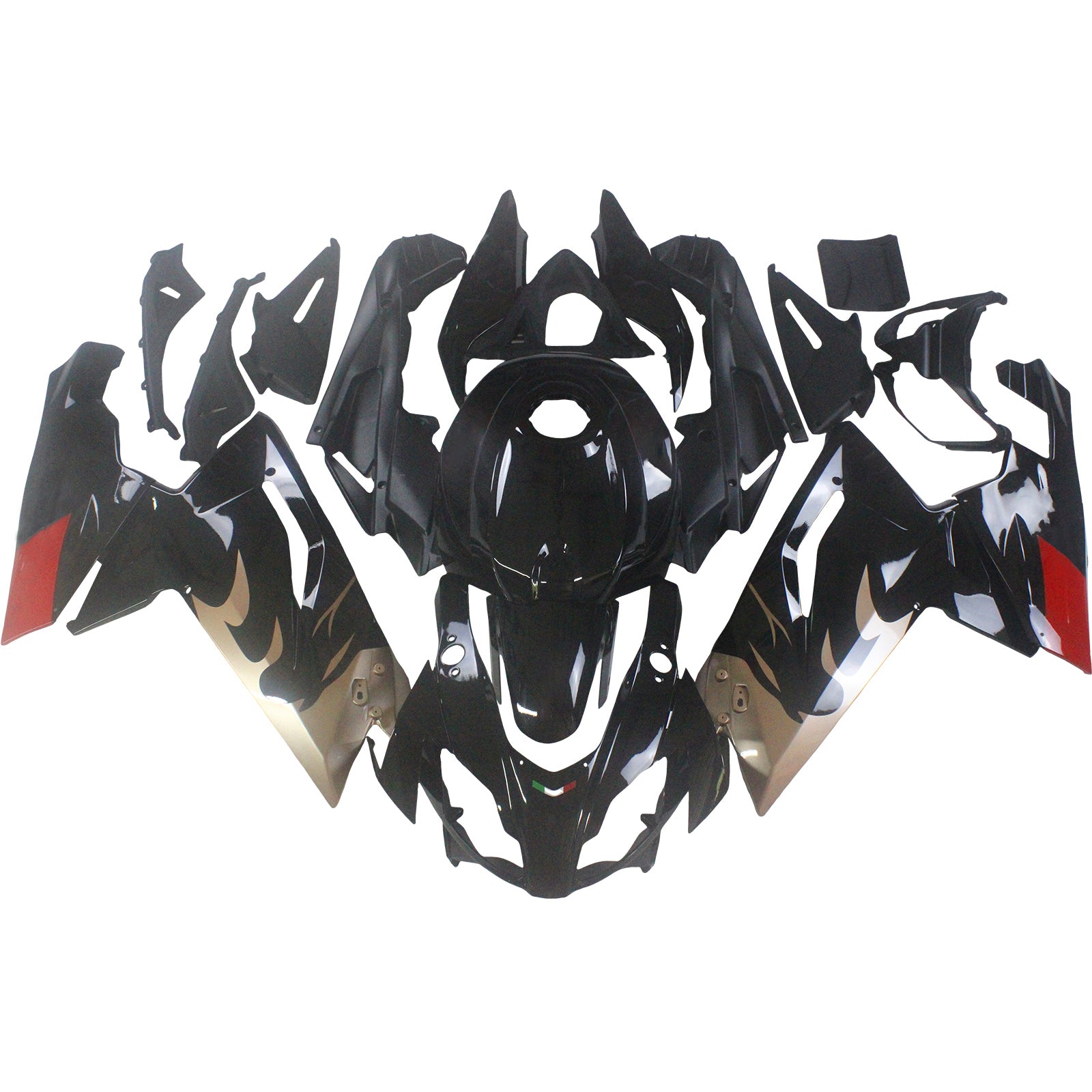 Amotopart Aprilia RS125 2006-2011 Zestaw z tworzywa sztucznego