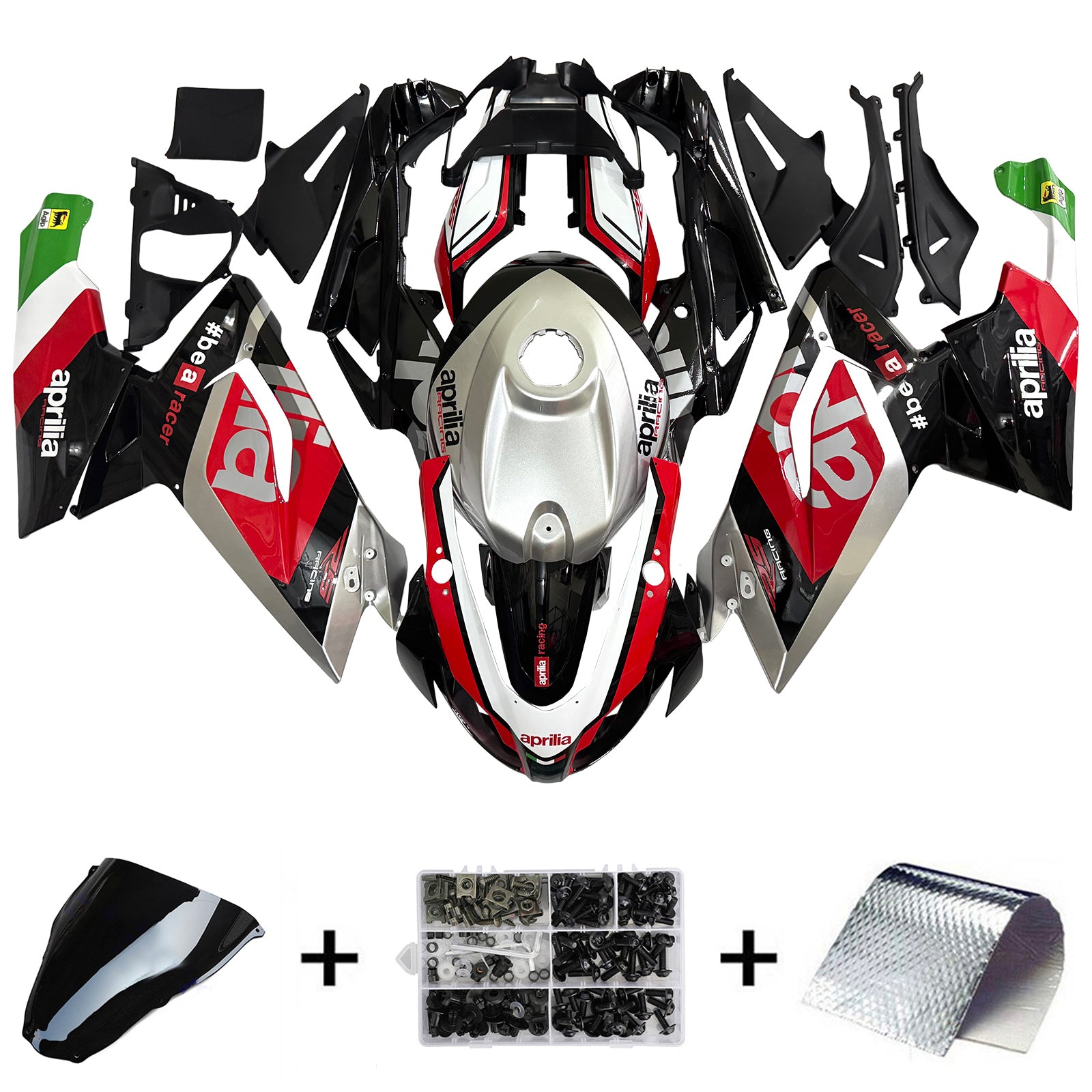 Kit de carénage d'injection Aprilia RS125 2006-2011 Carrosserie Plastique ABS