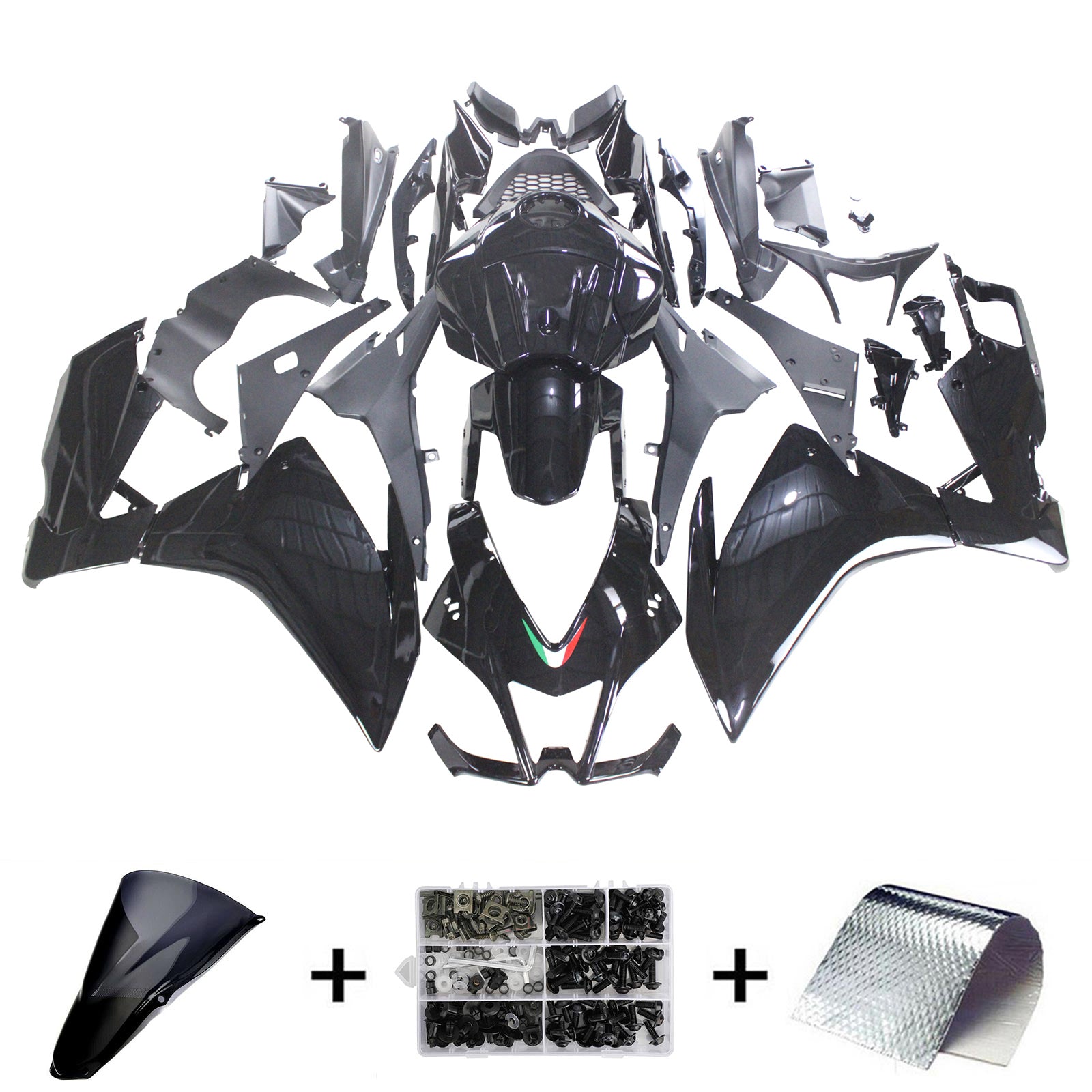 Amotopart Aprilia RS4 RS125 RS50 2012-2016 Kit de carénage Carrosserie