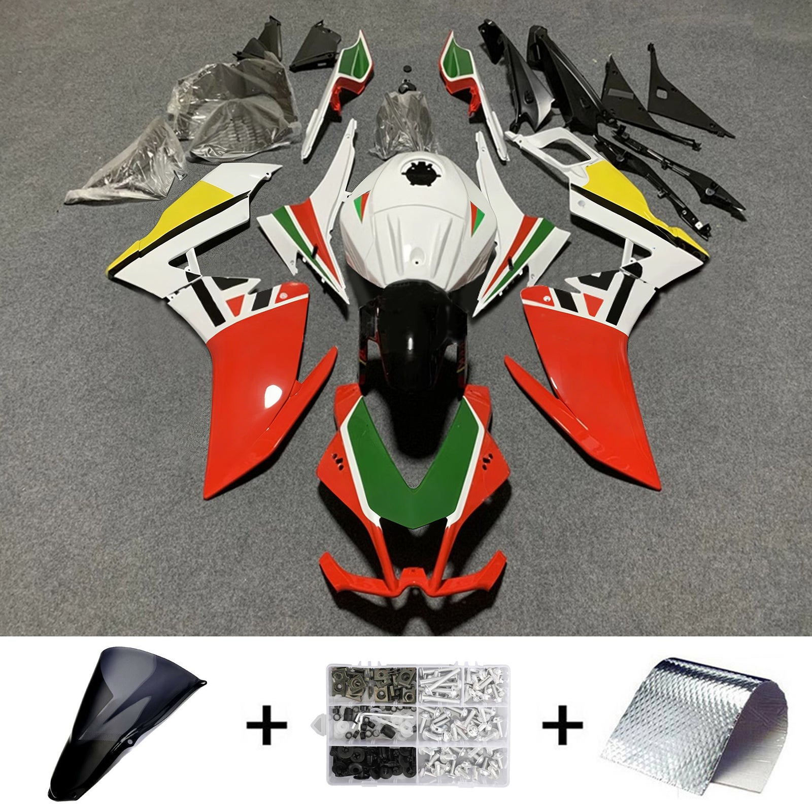 2012-2016 Aprilia RS4 125 50 Kit carénage injection carrosserie