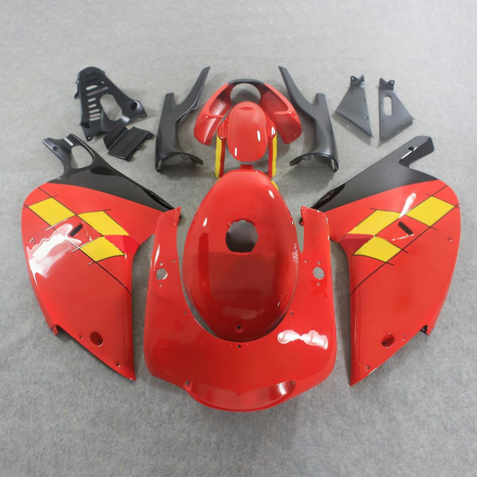 Amotopart Aprilia RS125 2000-2005 suojarunkosarja ABS-muovia
