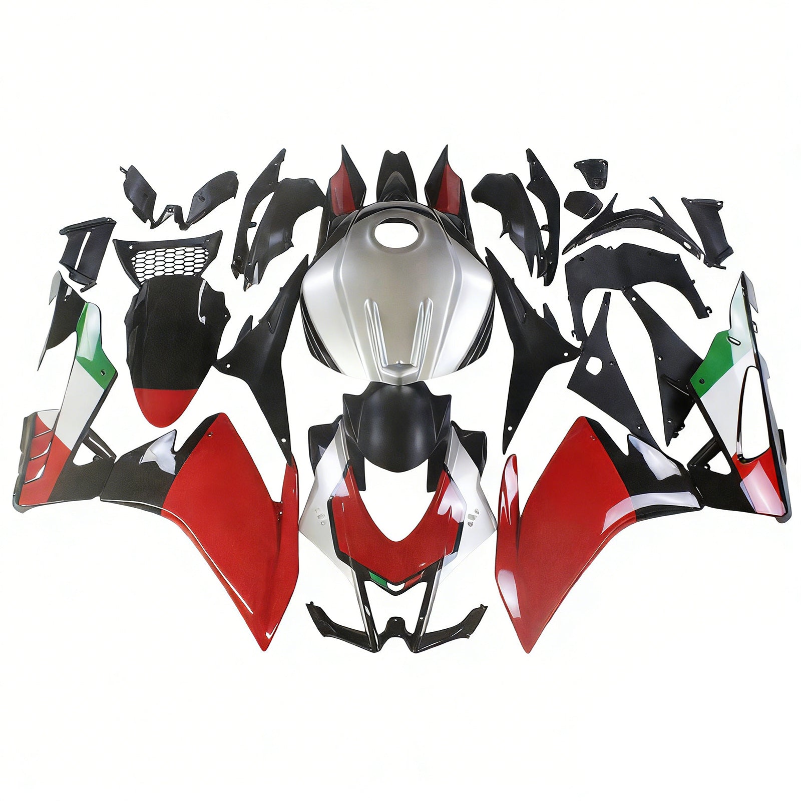 Amotopart Aprilia RSV4 1000 2016-2018 Kit de carénage