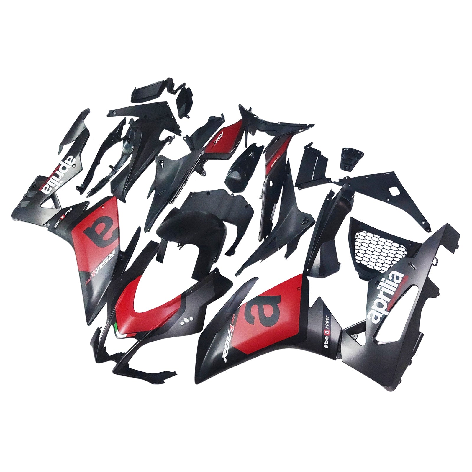 Amotopart Aprilia RSV4 1000 2016-2018 Kit Carénage Carrosserie Plastique