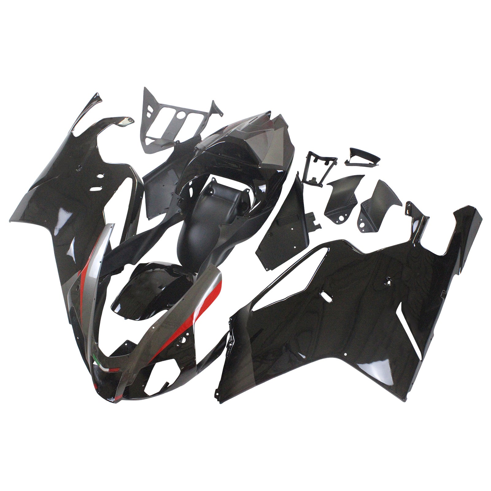 Amotopart Aprilias RSV1000 2003-2006 Kit de carénage Carrosserie Plastique