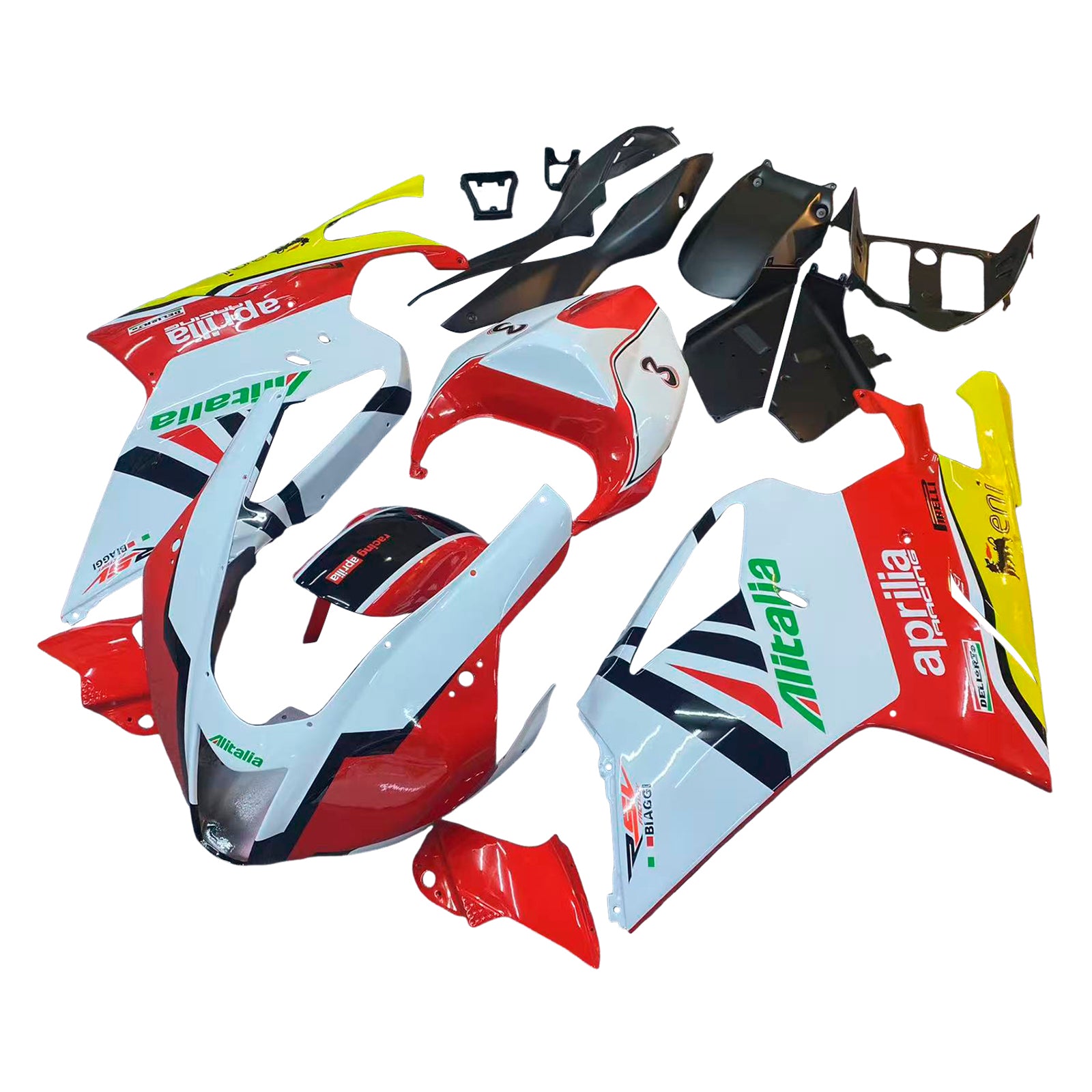 Amotopart Aprilia RSV1000 2003-2006 komplet za plastično telo