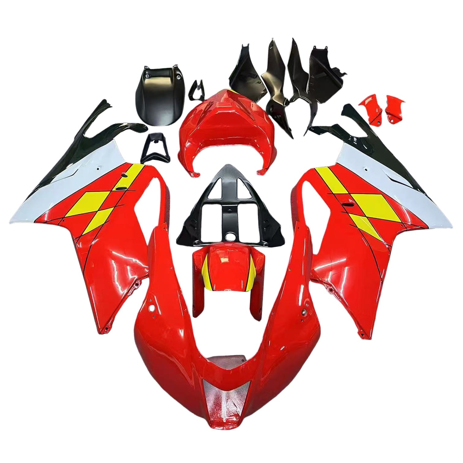 Amotopart Aprilia RSV1000 2003-2006 Kit Carénage Carrosserie Plastique