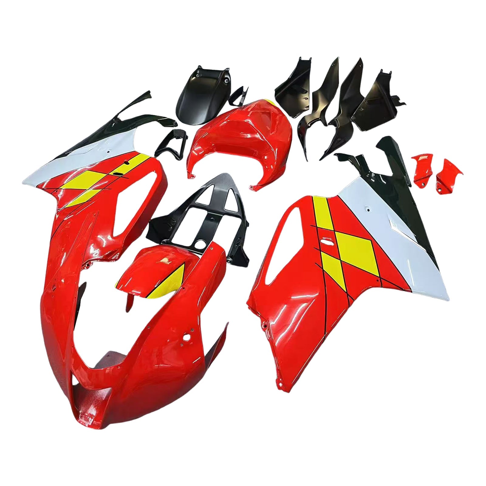 Amotopart Aprilia RSV1000 2003-2006 Kit Carénage Carrosserie Plastique