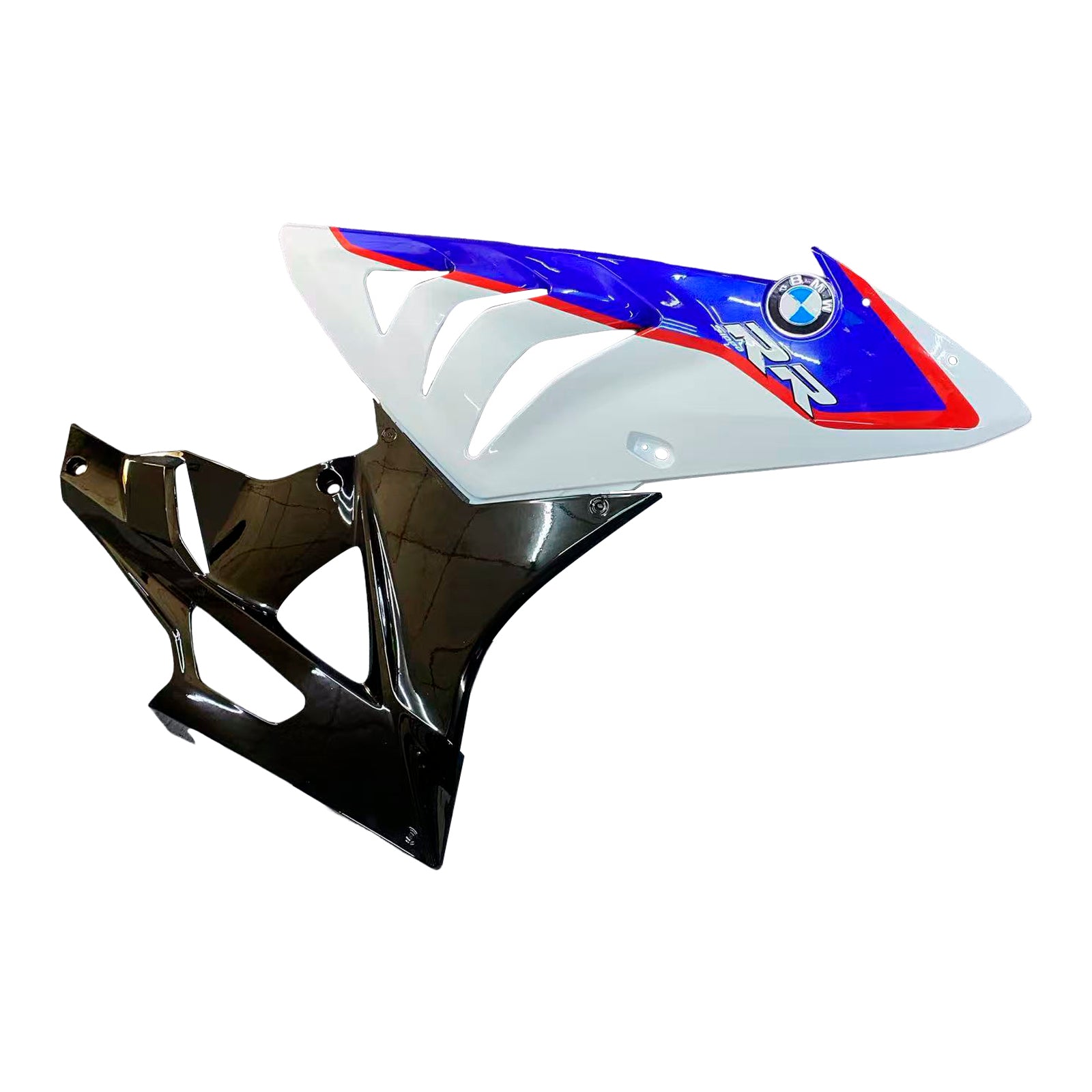 Carenados Amotopart para BMW S1000RR 2009-2014 Blanco Azul SRR Genérico
