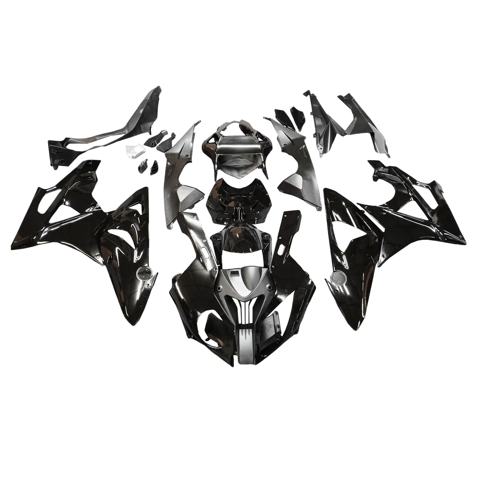 Kit carenado inyección Amotopart carrocería plástico ABS para BMW S1000RR 2009-2014 generico