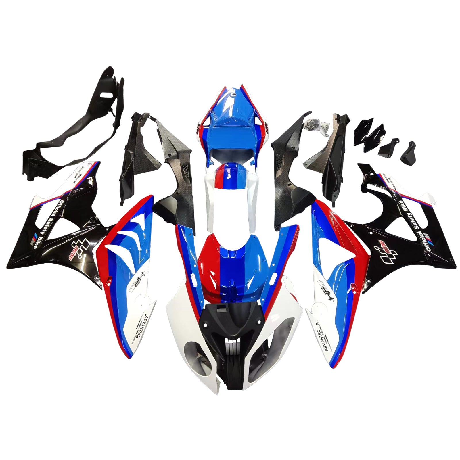 Kit de la inyección 'inyección de amotopart abds de plástico para BMW S1000RR 2009-2014 genérico