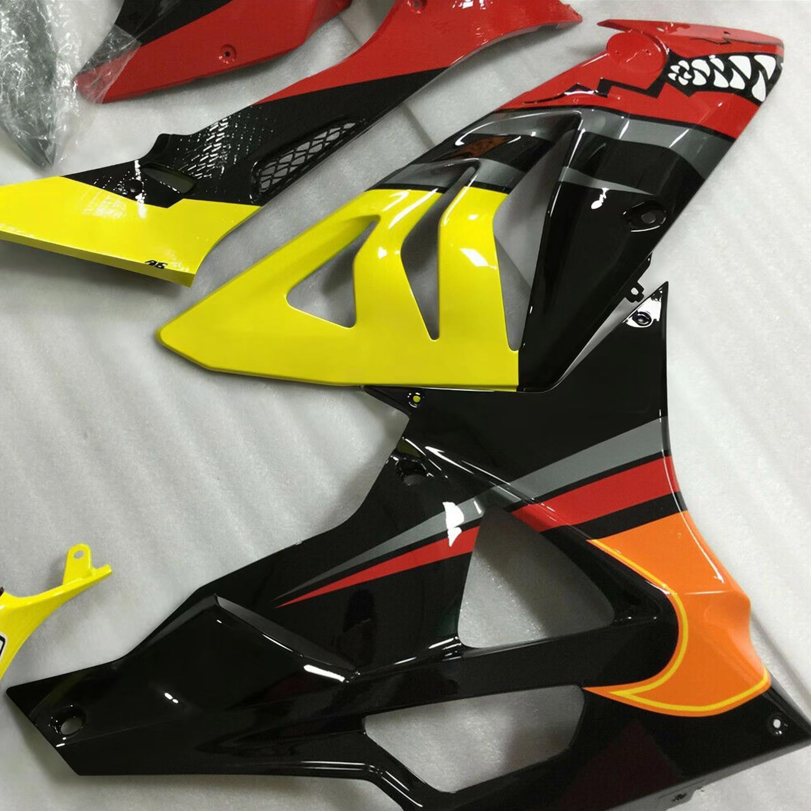 Kit de carénage 'injection Amotopart carrosserie plastique ABS pour BMW S1000RR 2009-2014 générique