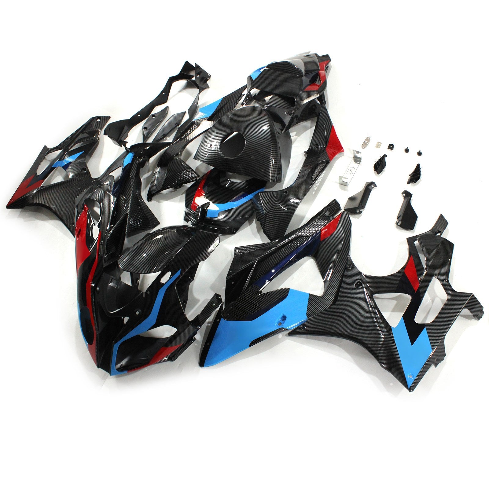 Amotopart Kit de Fairnage BMW S1000RR 2009-2014 ABS Plastic carrosserie