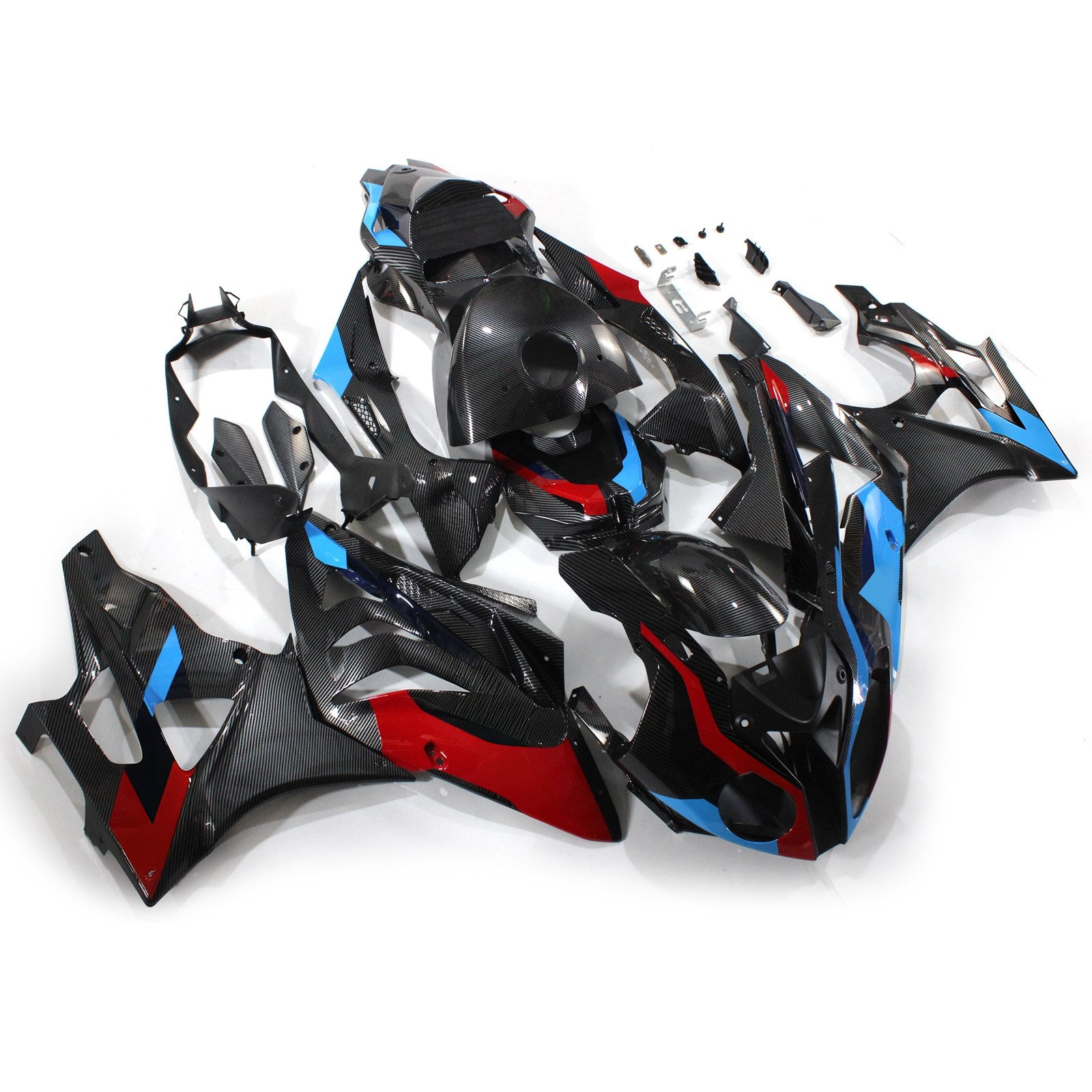 Amotopart Kit de Fairnage BMW S1000RR 2009-2014 ABS Plastic carrosserie