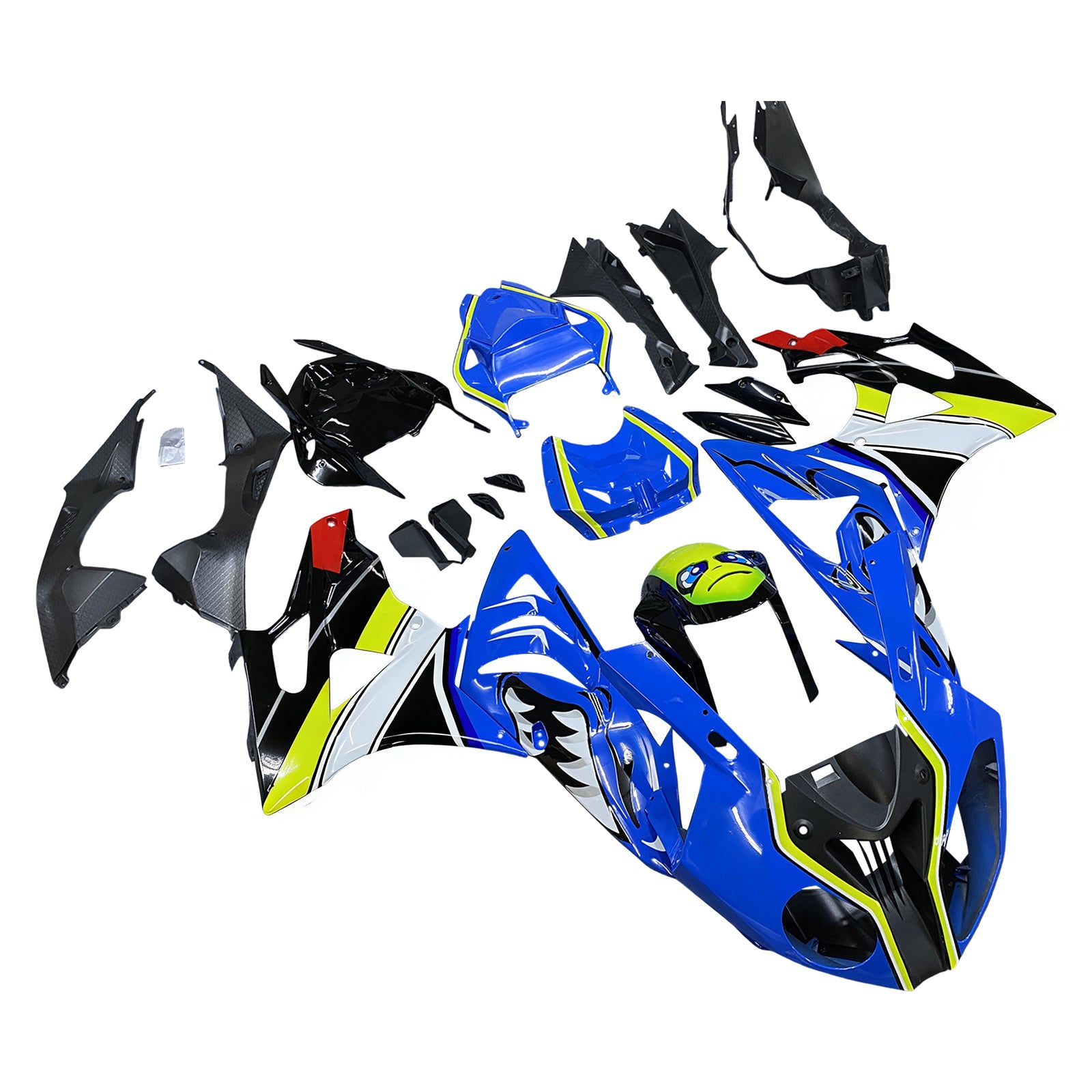 Amotopart BMW S1000RR 2009-2014 suojasarja Kori ABS-muovia