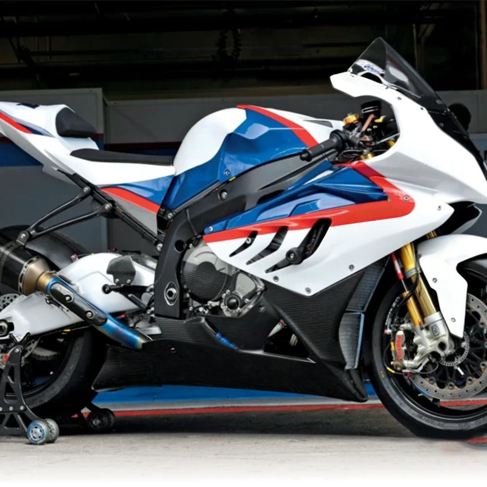Amotopart BMW S1000RR 2009-2014 suojasarja Kori ABS-muovia
