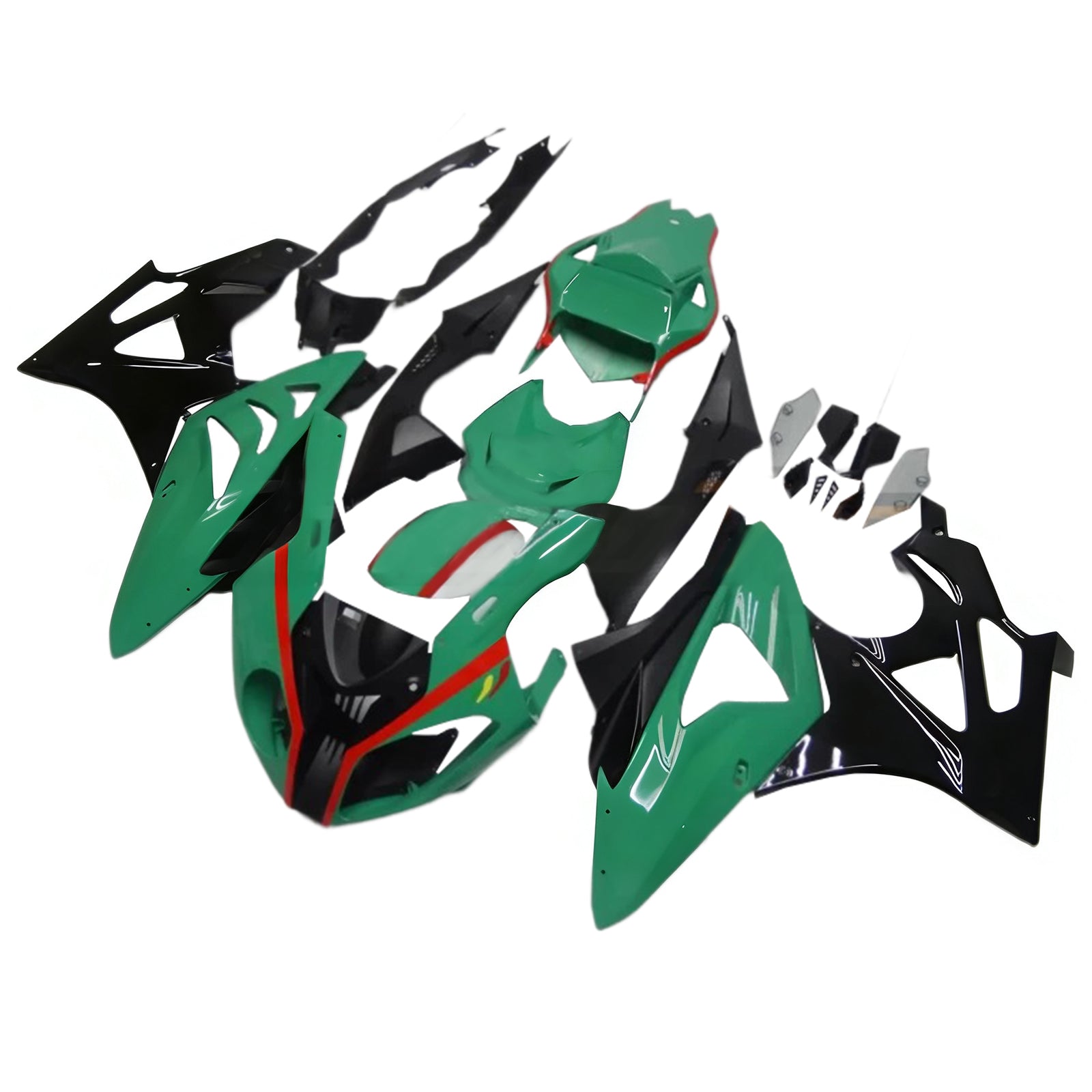 Amotopart BMW S1000RR 2009-2014 Kit de carénage Carrosserie Plastique ABS