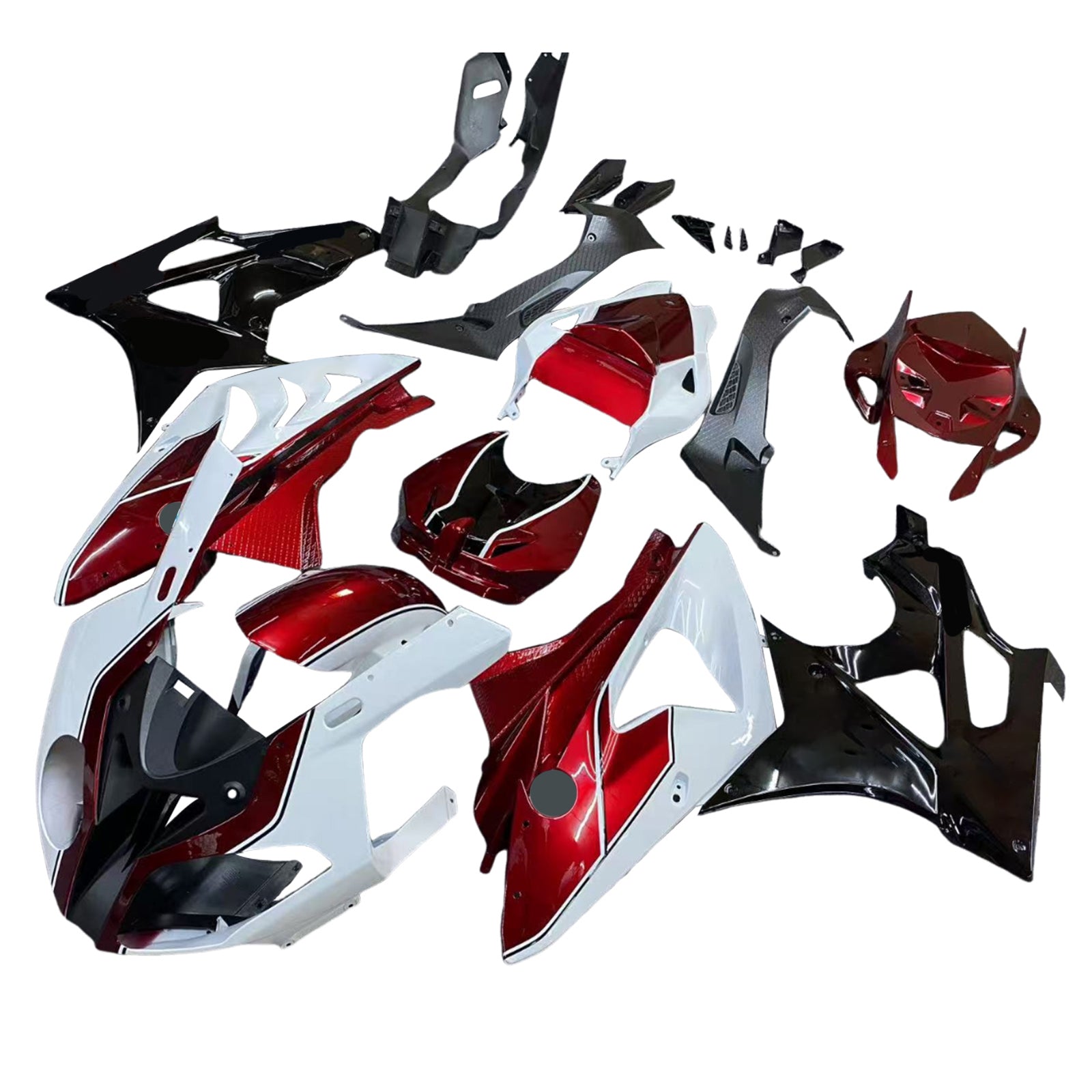 Amotopart BMW S1000RR 2009-2014 suojasarja Kori ABS-muovia