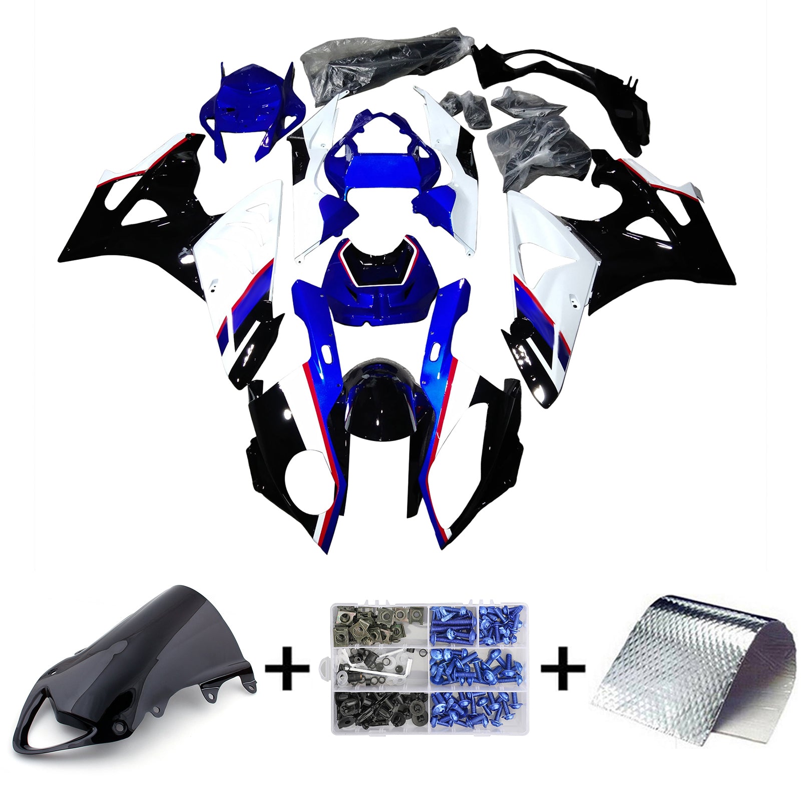 Amotopart BMW S1000RR 2009-2014 Kit Carenado Carrocería Plástico ABS