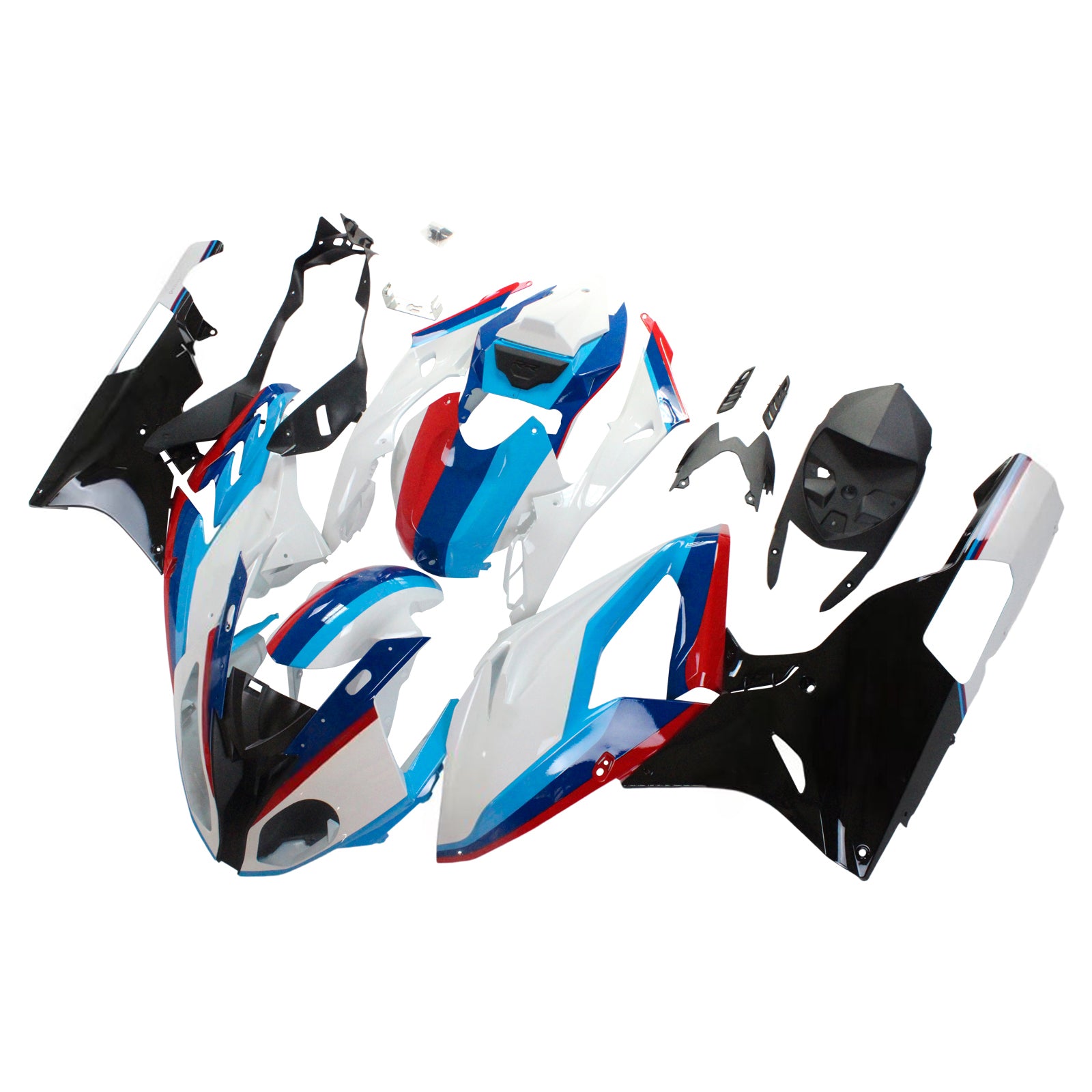 Amotopart Kit de Carenado para BMW S1000RR 2015-2016 Carrocería Plástico ABS Genérico