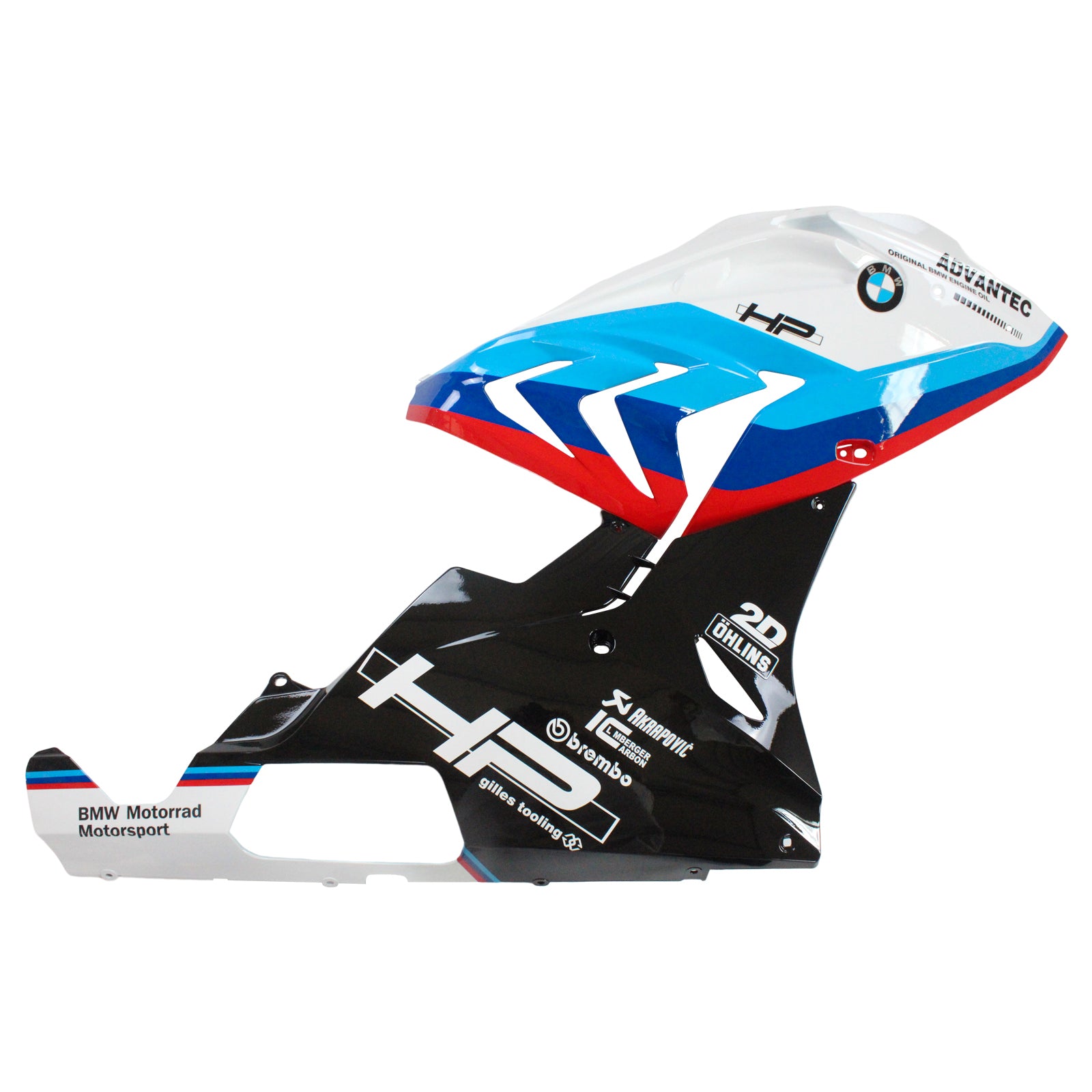 Amotopart Kit de carénage pour BMW S1000RR 2015-2016 Carrosserie Plastique ABS Générique