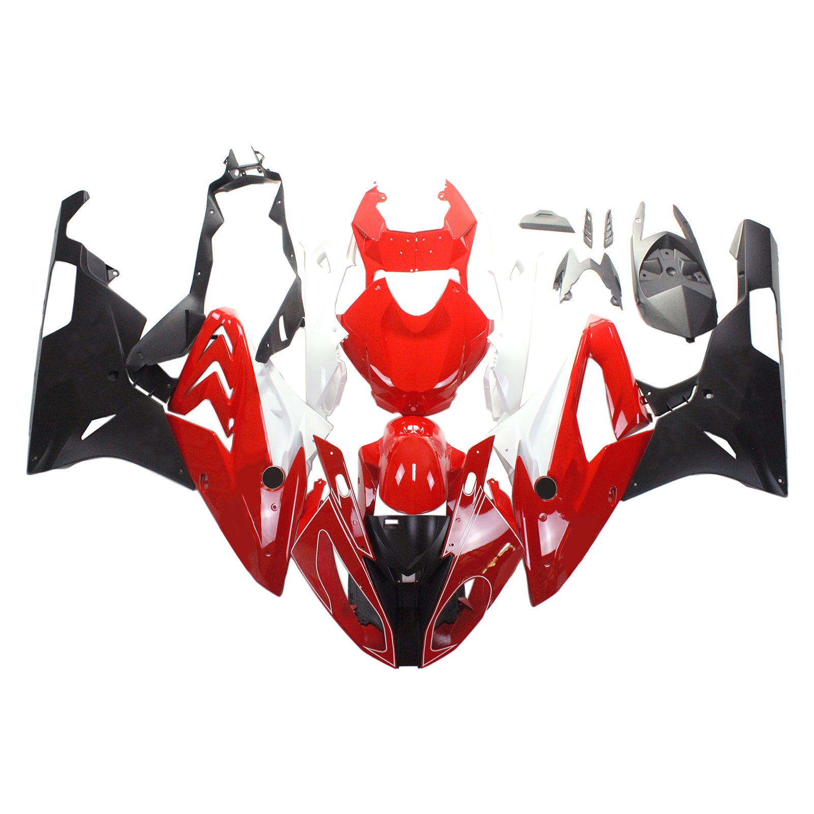 Amotopart Kuipset voor BMW S1000RR 2015-2016 Carrosserie ABS Kunststof Generiek