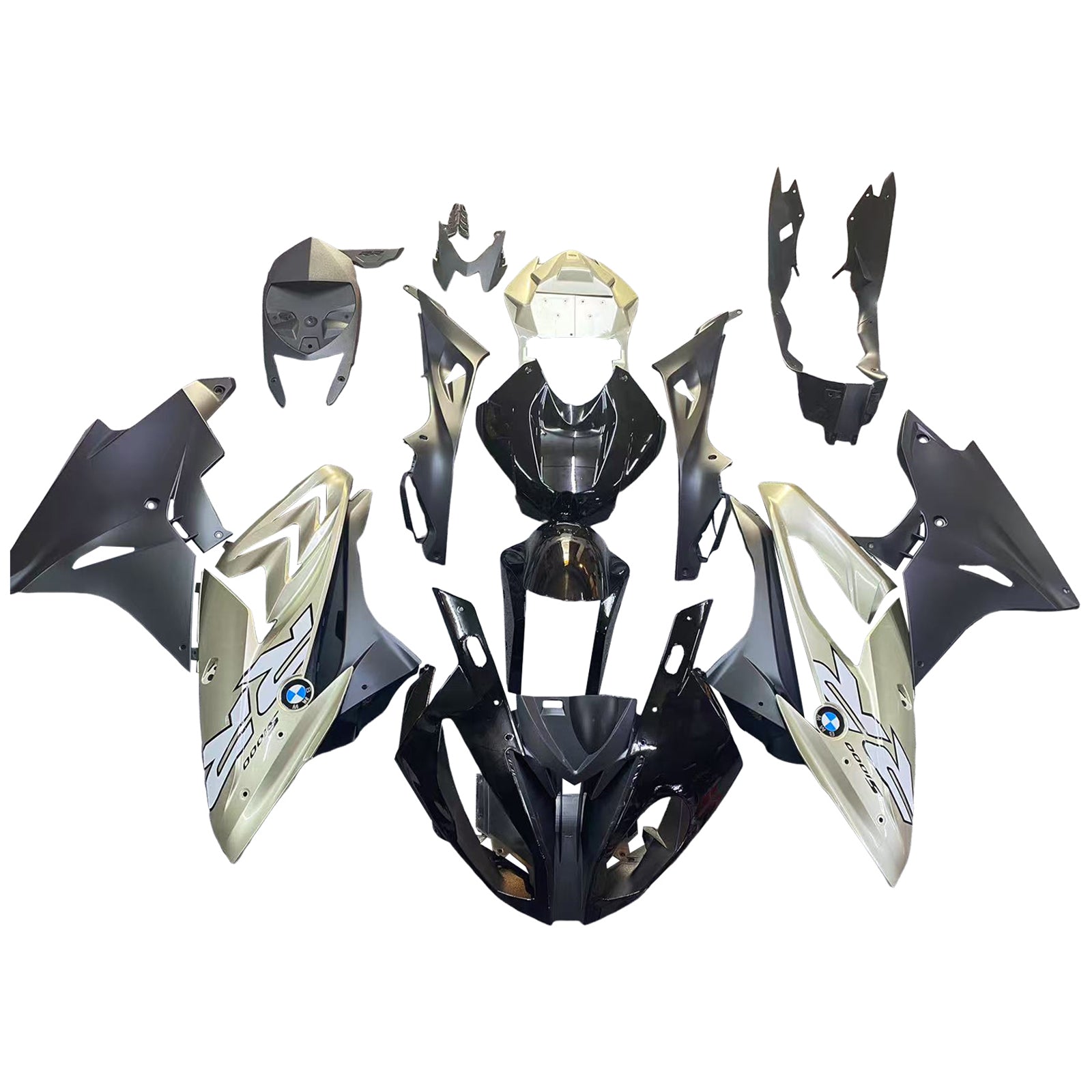 Amotopart BMW S1000RR 2015-2016 ABS kunststof carrosseriekuipset