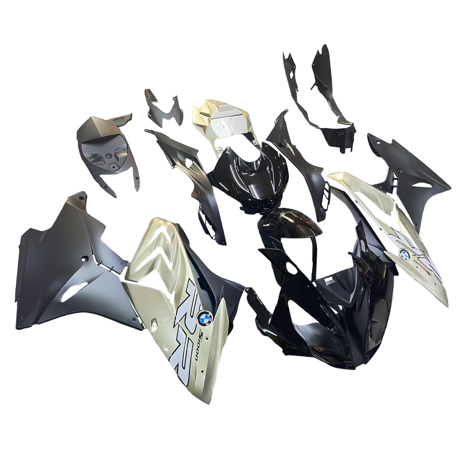 Amotopart BMW S1000RR 2015-2016 ABS muovinen korin suojasarja