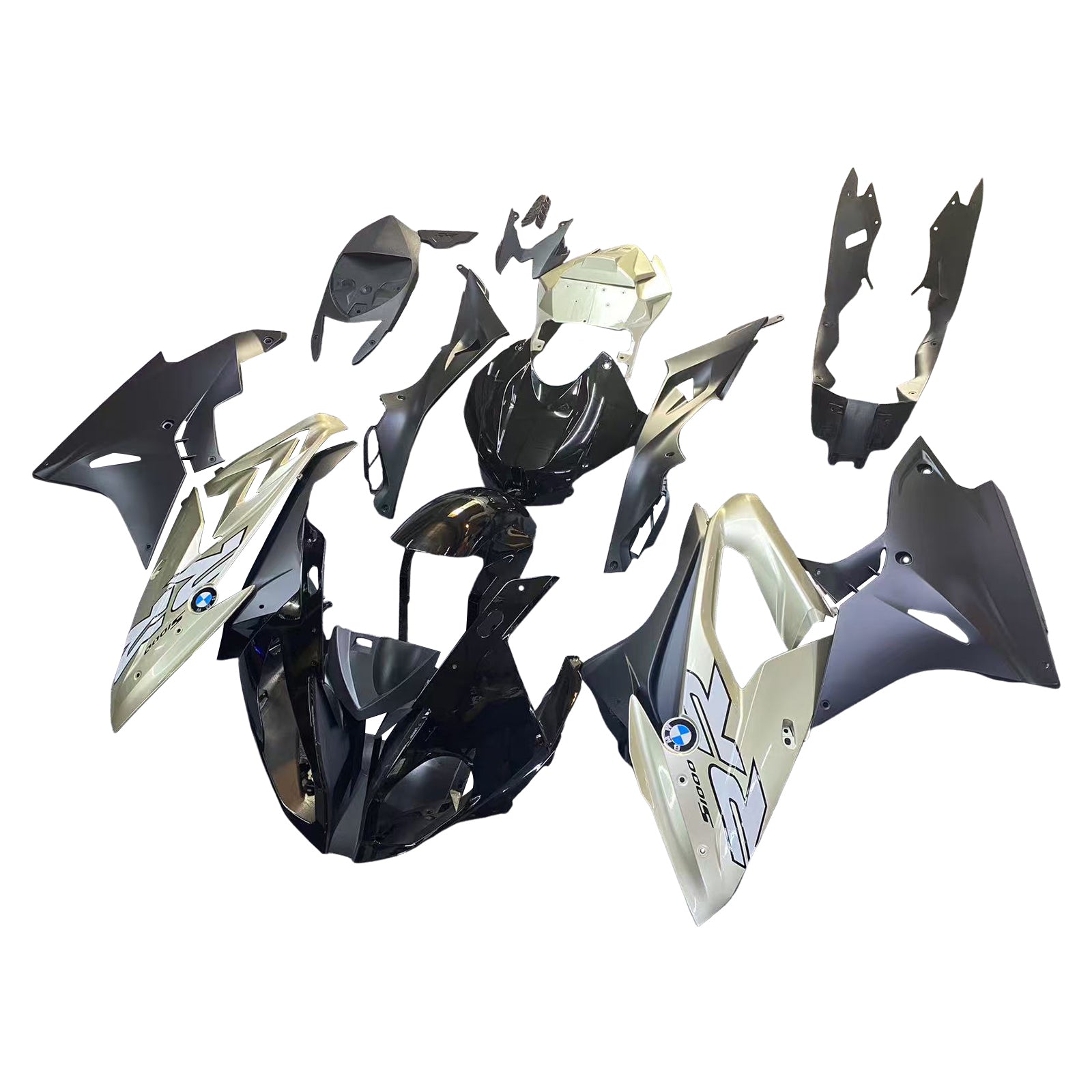 Amotopart BMW S1000RR 2015-2016 ABS muovinen korin suojasarja