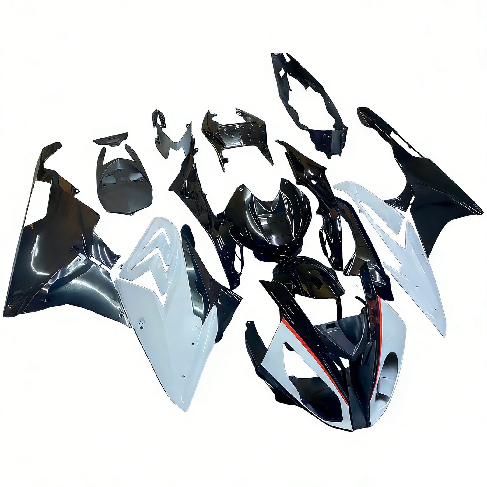 Amotopart BMW S1000RR 2015-2016 ABS muovinen korin suojasarja